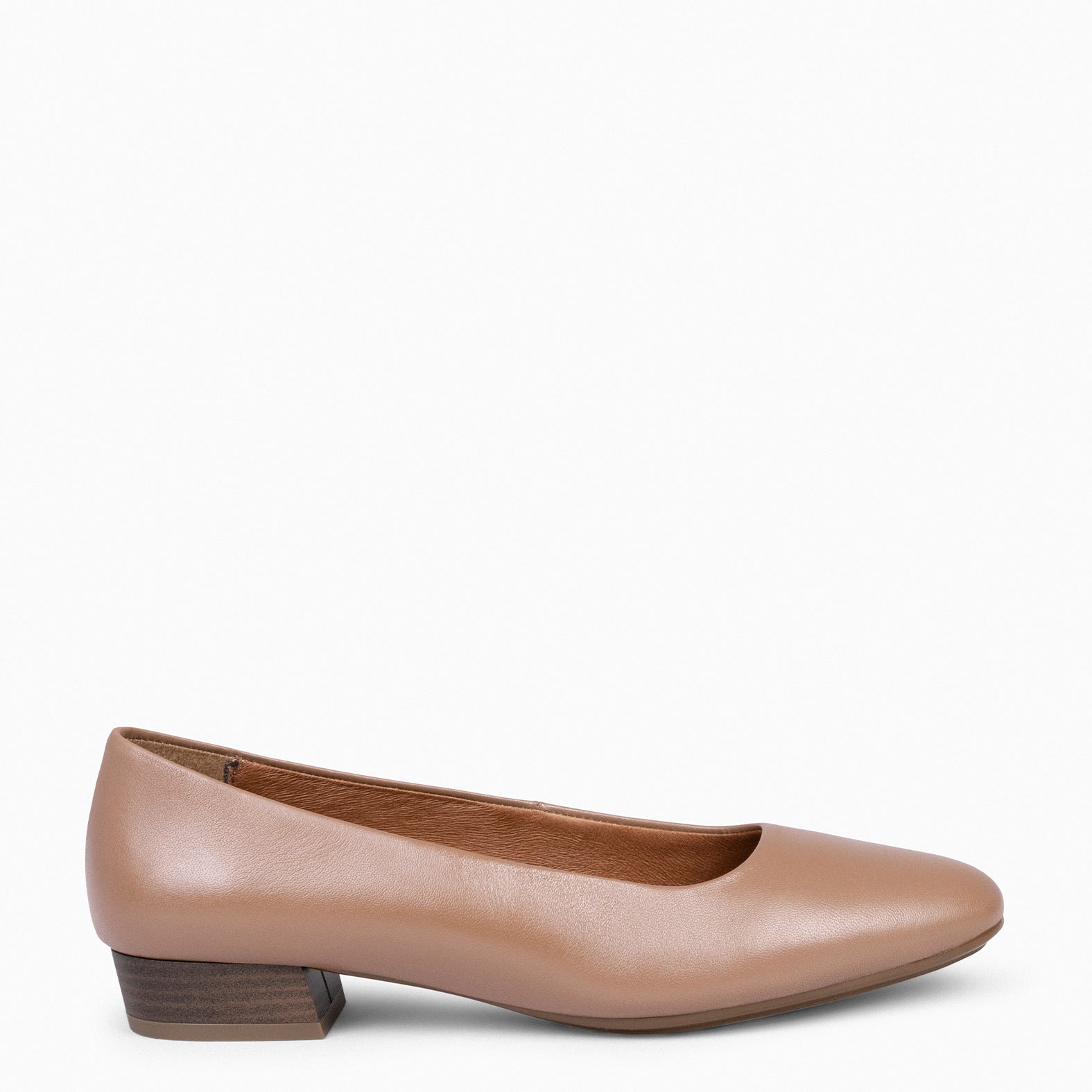 URBAN XS - NUDE low-heeled nappa shoes