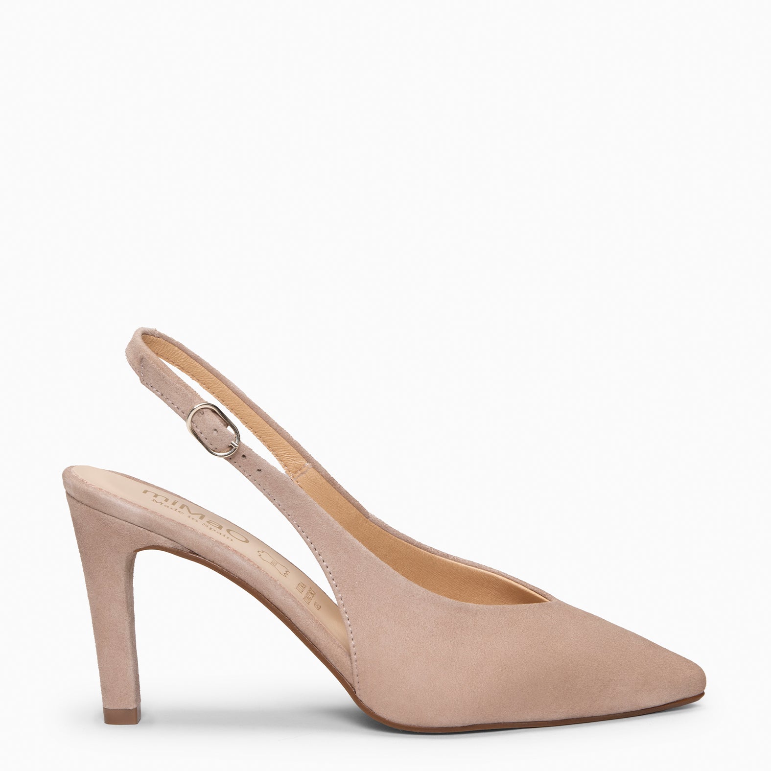 CECILIA - Destalonado de tacón alto ROSA CLARO - miMaO ®