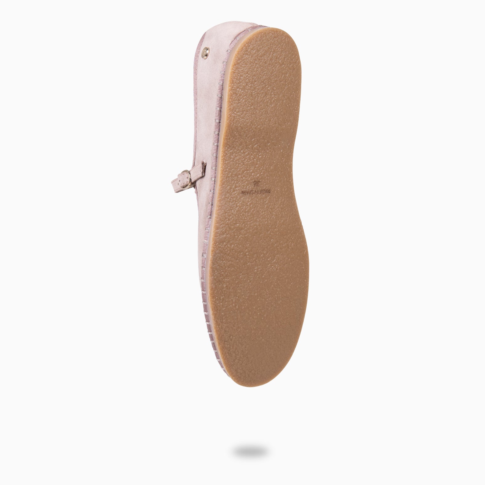 MARGARET - NUDE FLAT MARY-JANE WITH STRAP