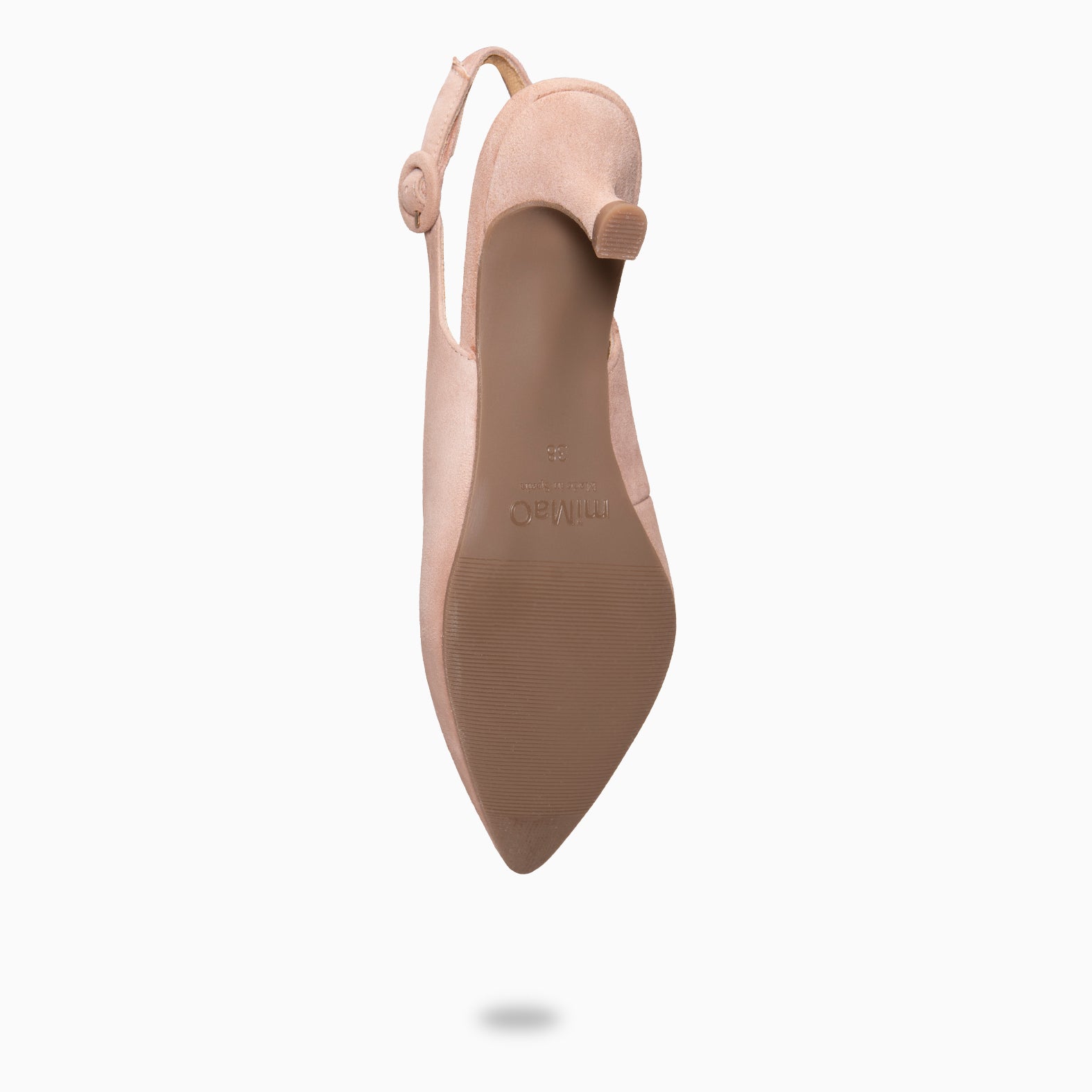 CARMEN – Zapatos de Tacón acampanado NUDE - miMaO ®