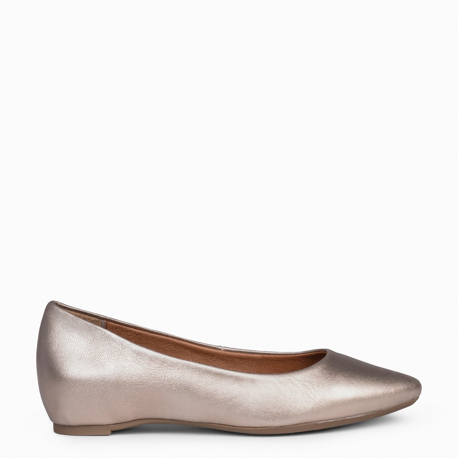 URBAN WEDGE - GOLDEN shoes with hidden wedge