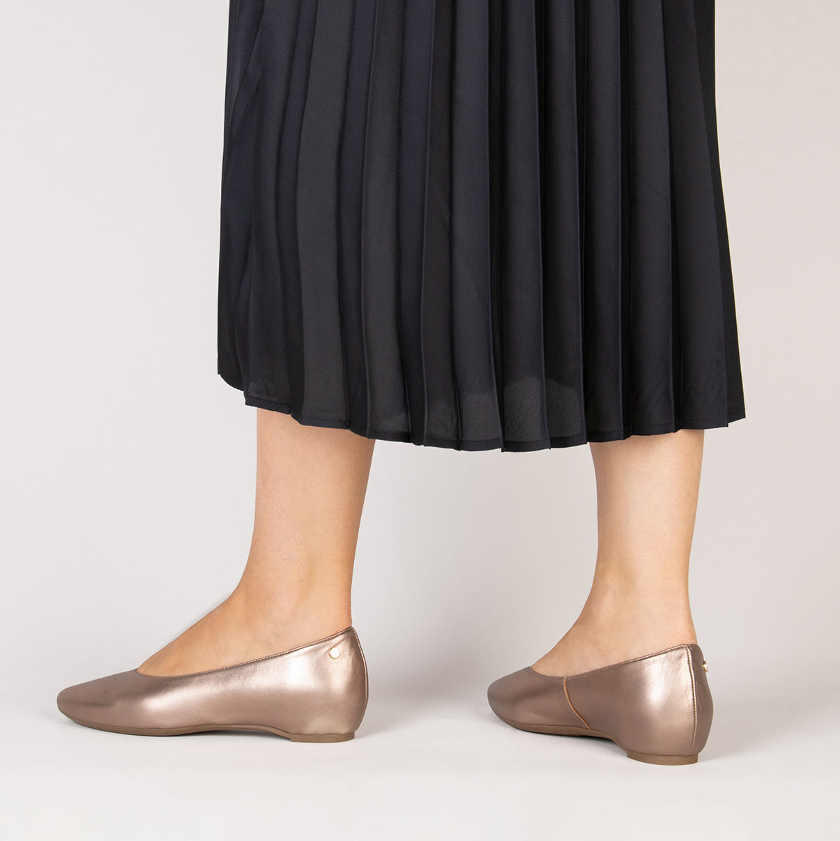 URBAN CUÑA - Zapatos con cuña interna ORO