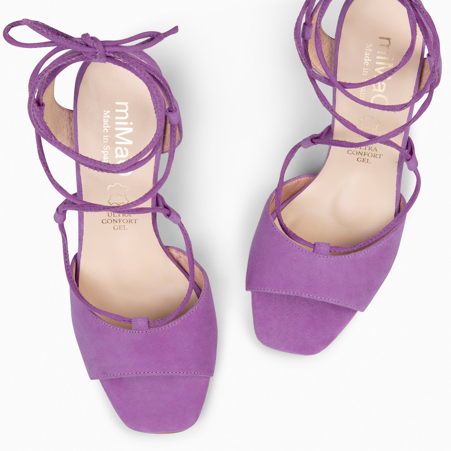 MÓNICA - ORCHID ELEGNAT HEELED SANDALS