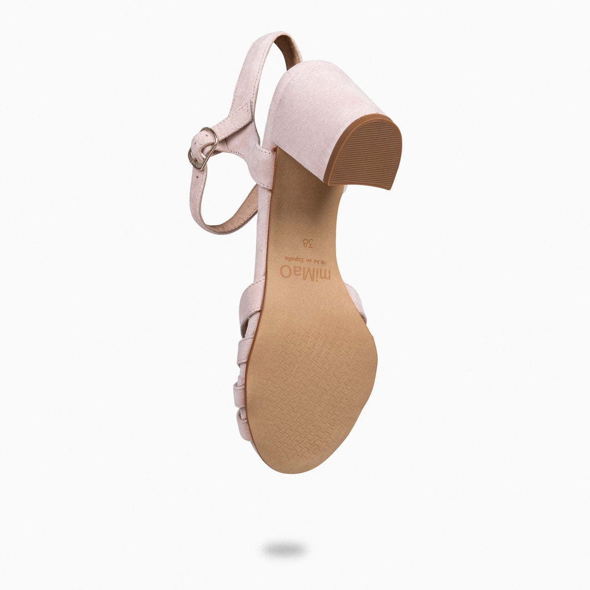 MUSA – Sandalias de Tacón ancho NUDE