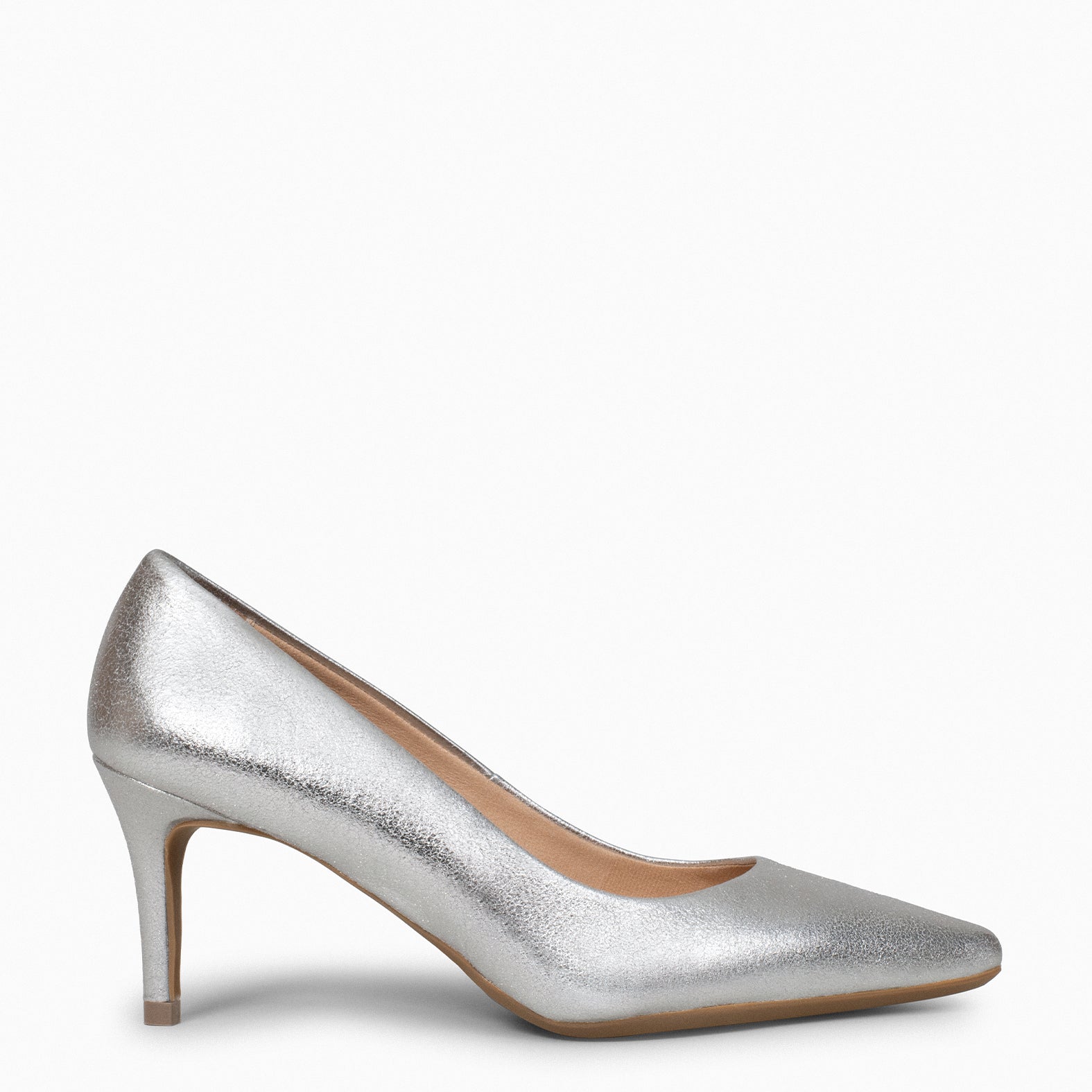 STILETTO SPLASH - Zapatos de tacón de aguja Metalizados PLATA - miMaO ®