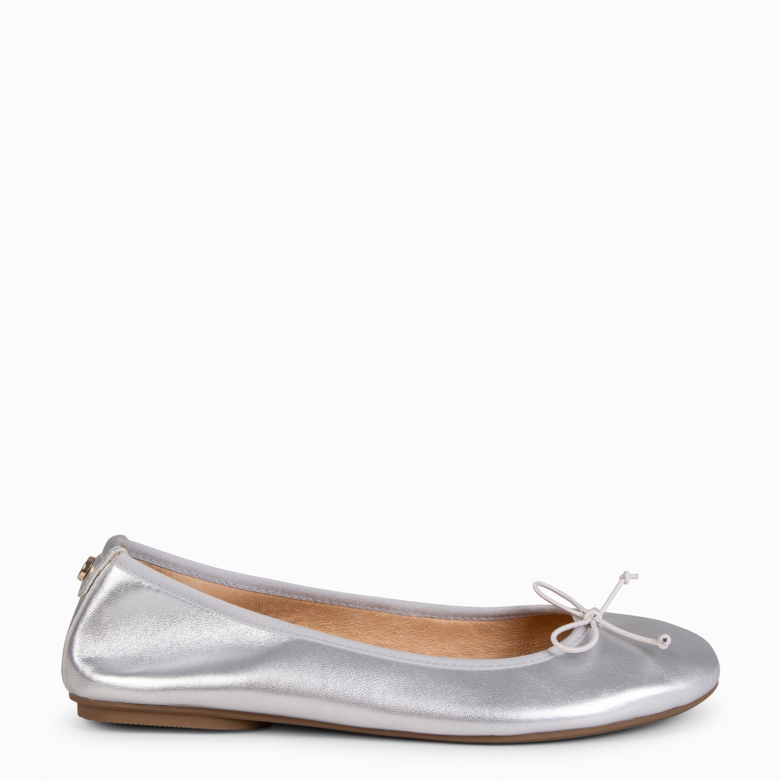 CAMPANILLA - BAILARINA ESTILO BAREFOOT PLATA