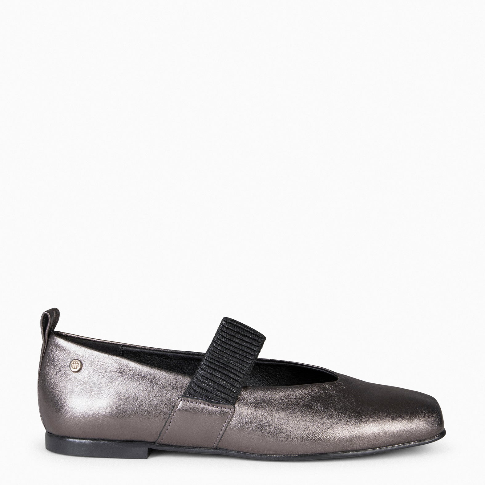 ALINA – Ballerines à bande élastique GRIS