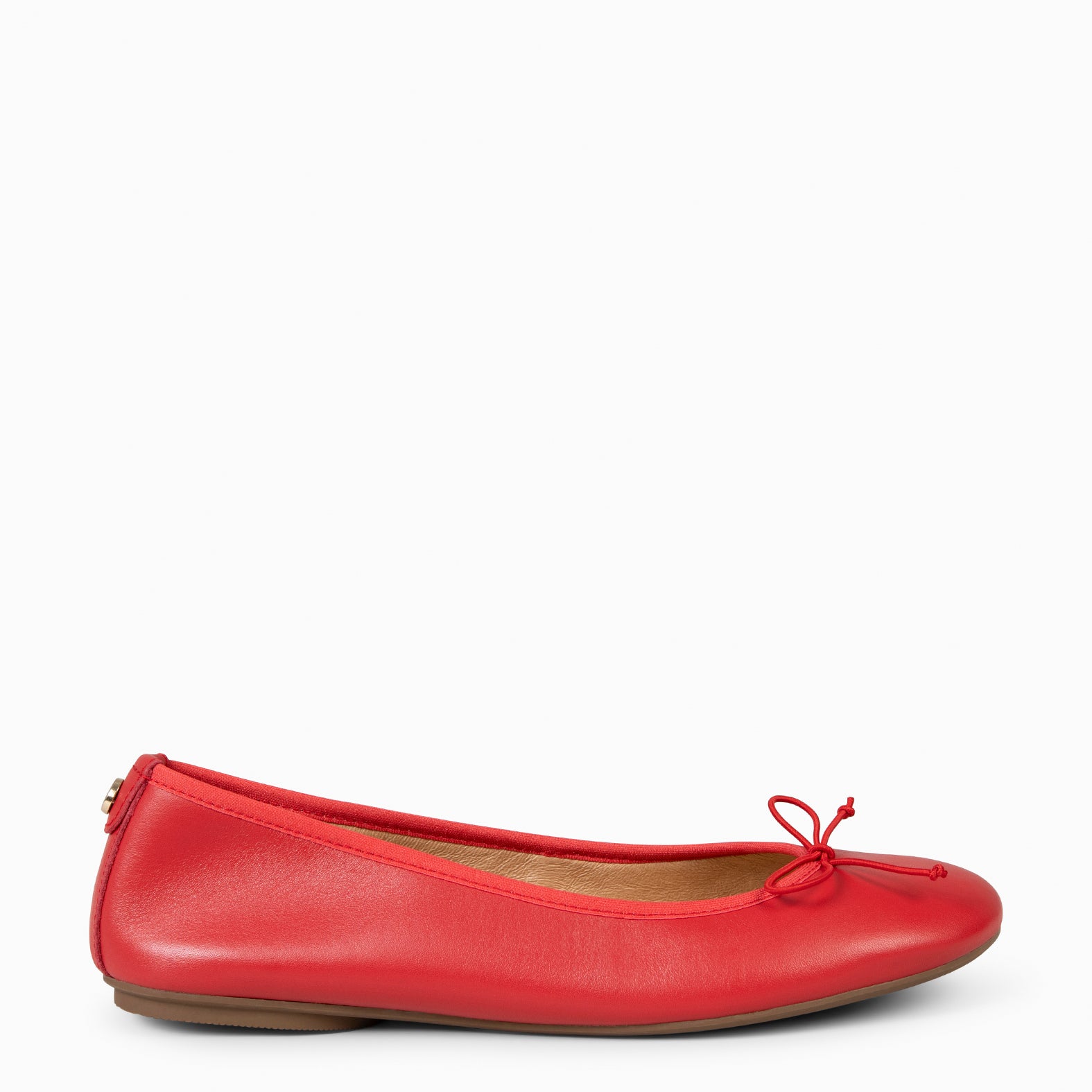 CAMPANILLA - Ballerines Baresoft à nœud ROUGE