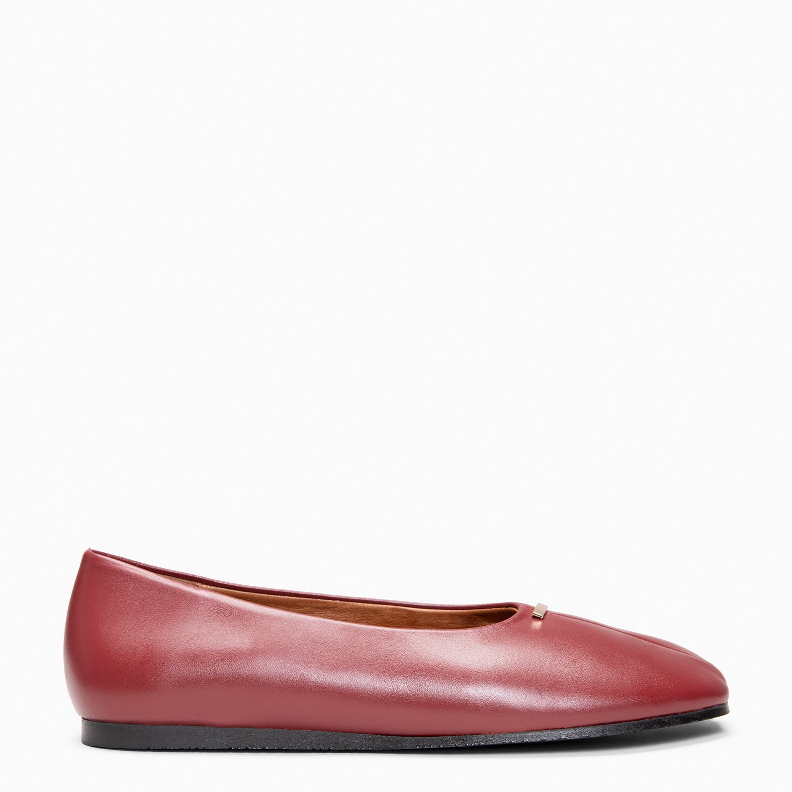 CALA - Ballerines Baresoft en cuir ROUGE