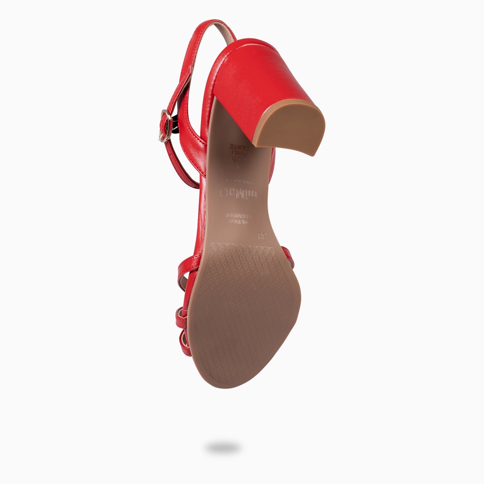 SONIA - RED ELEGANT HIGH HEELED SHOE