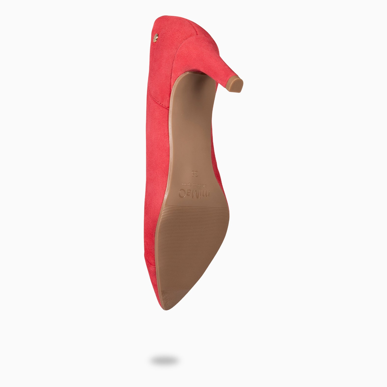 GLAM S - RED ELEGANT LOW-HEELED