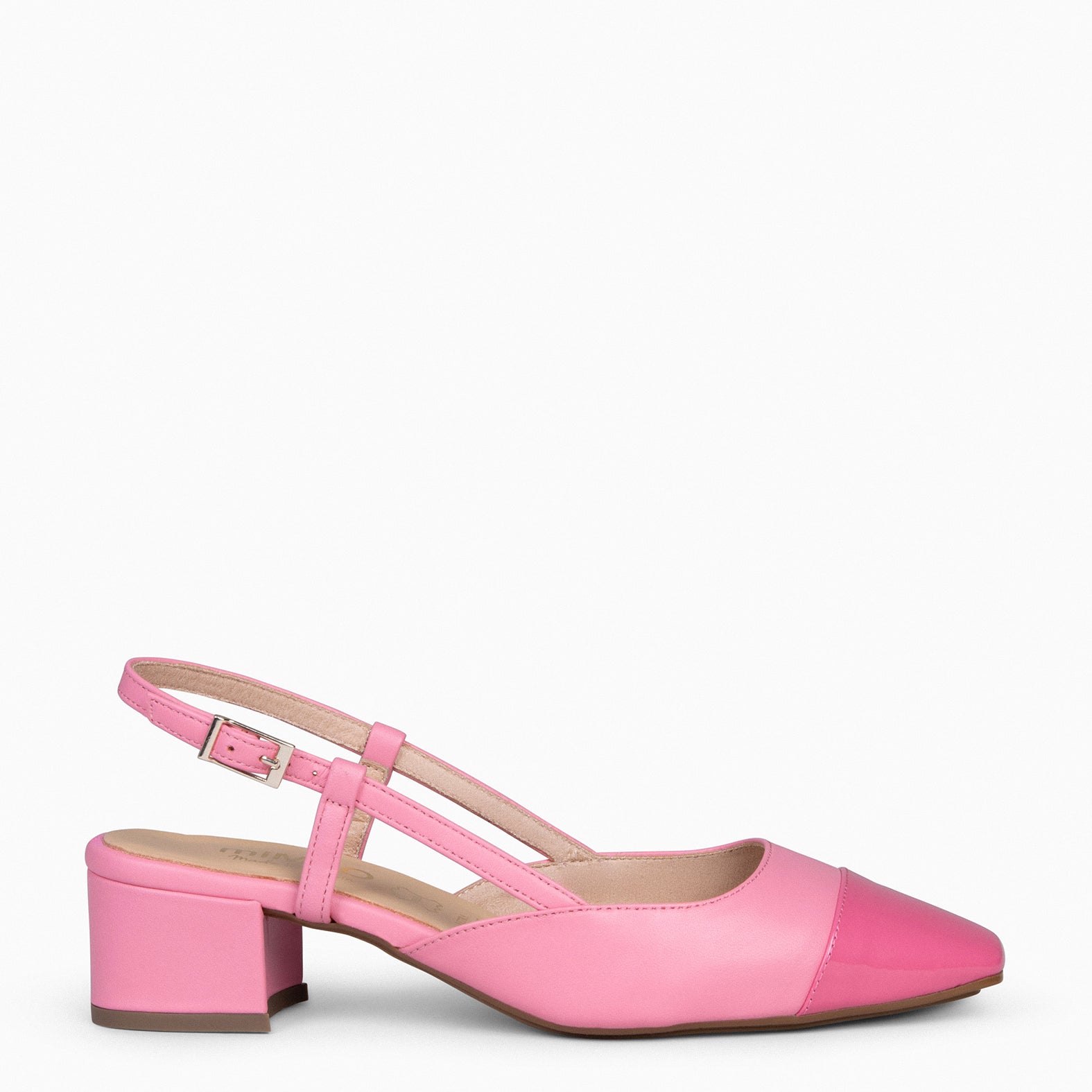 AUDREY - PINK SLING-BACK BALLERINA