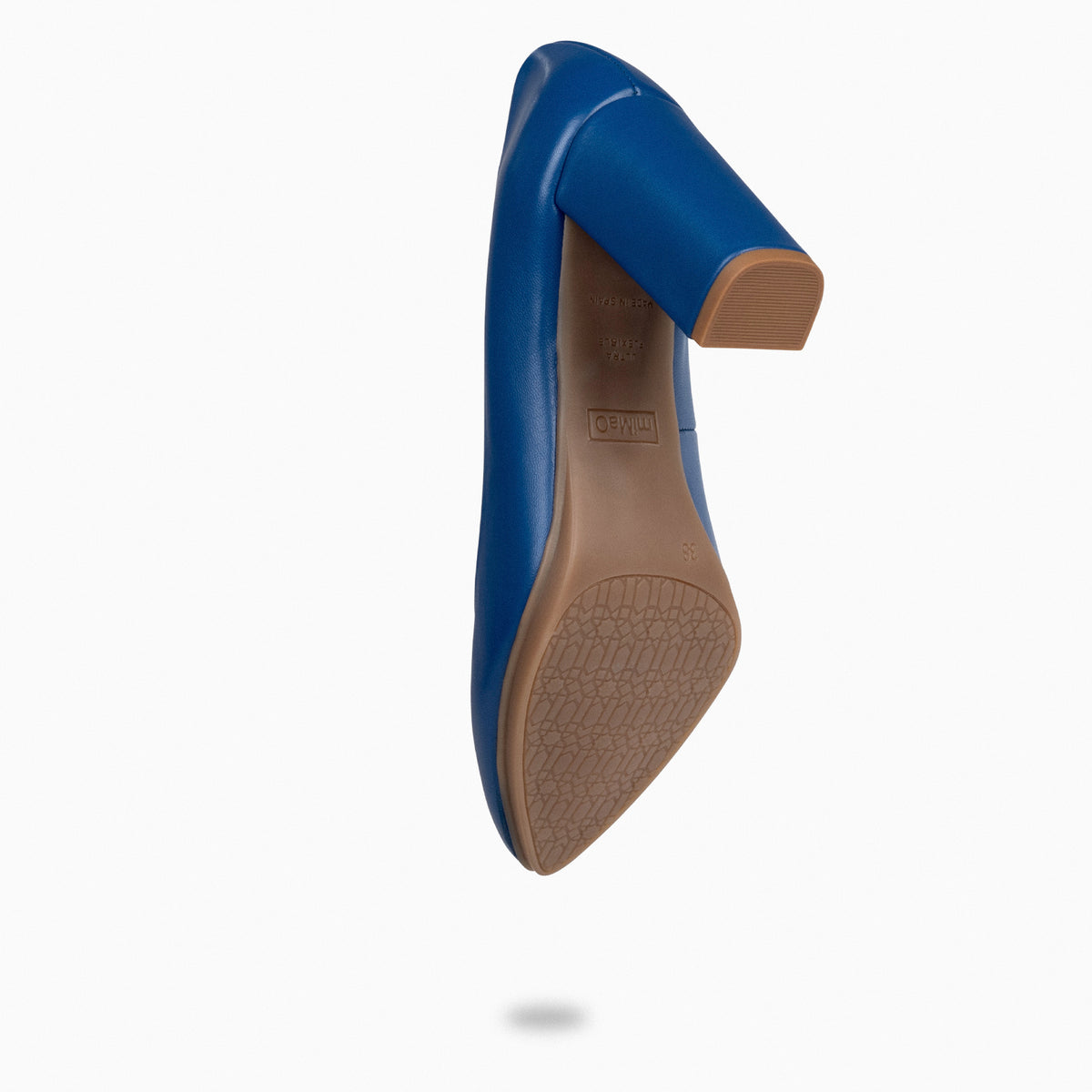 URBAN SALON – ELECTRIC BLUE nappa leather high heel