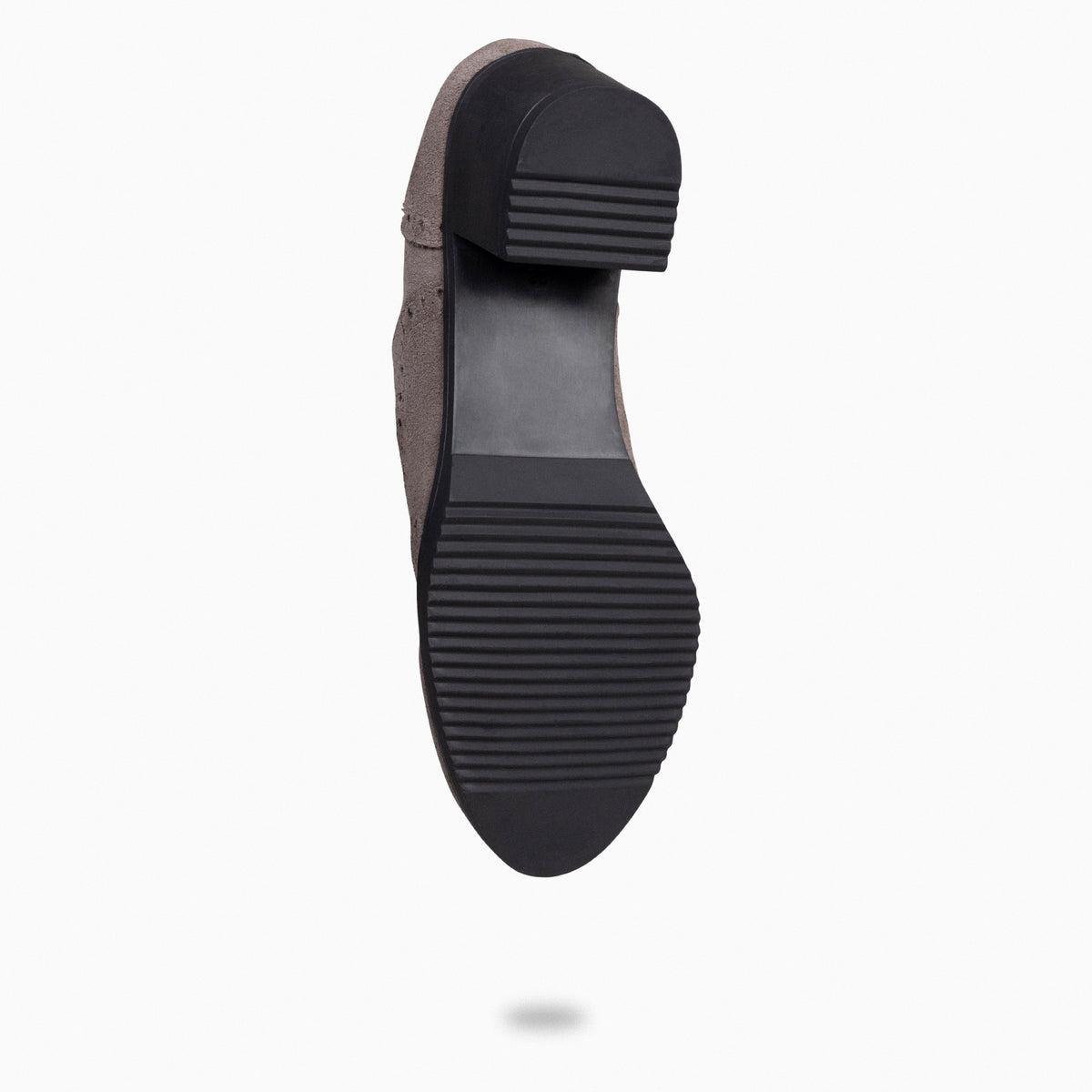 OXFORD – Blucher de mujer con tacón TAUPE