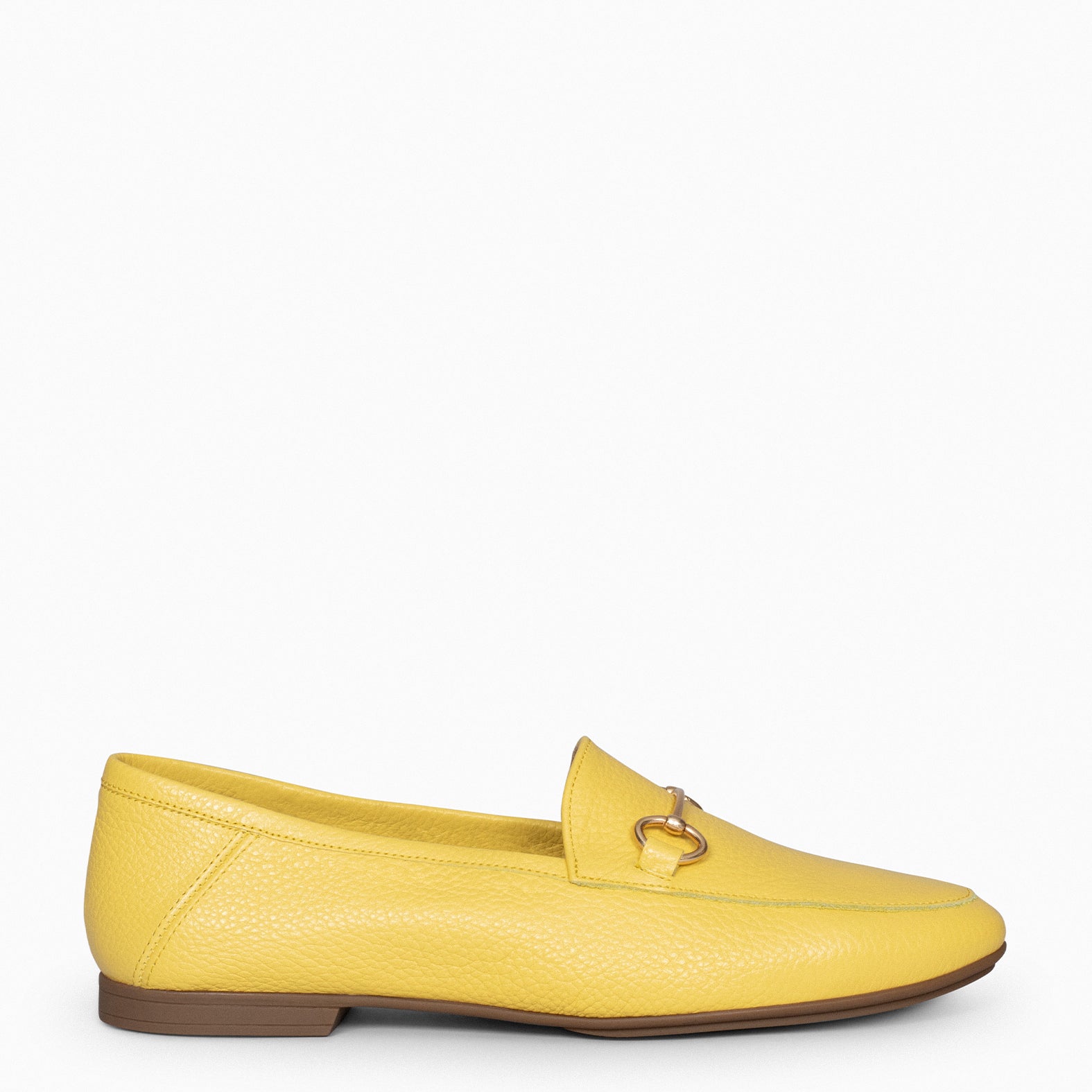 STYLE – YELLOW moccasins with horsebit