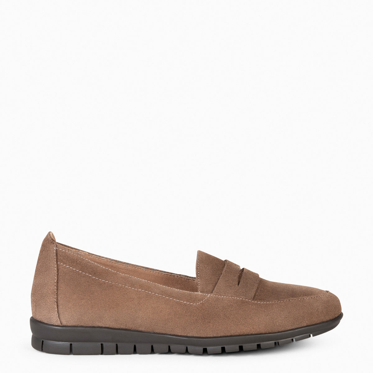 360 - Mocasines con antifaz hidrófugos TAUPE
