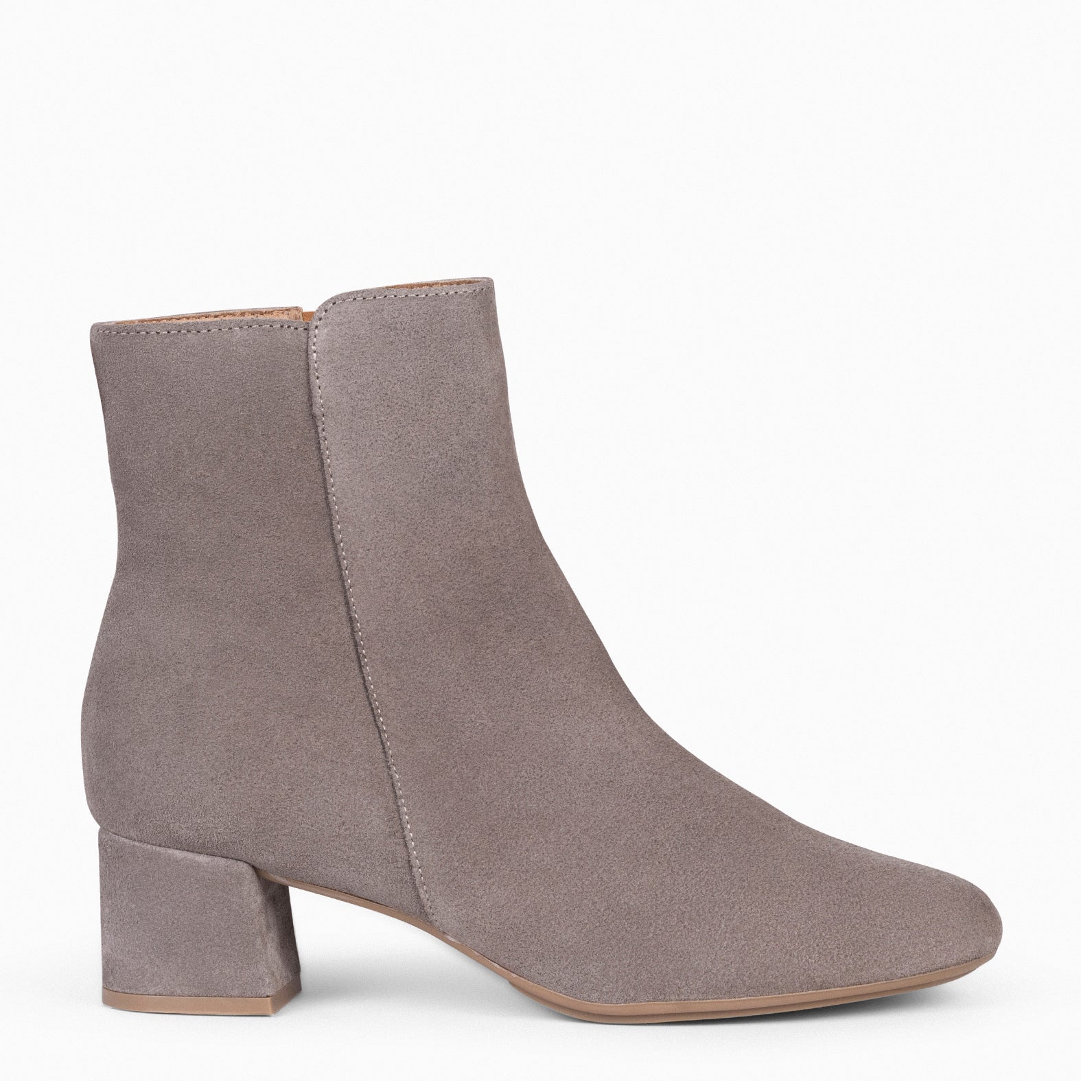 Boots store taupe daim