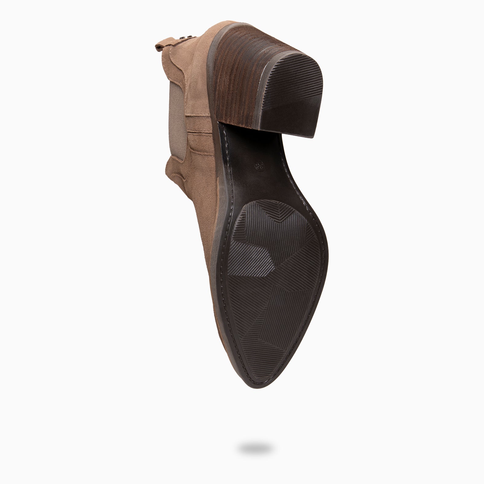 CASSIDY - Botines de tacón alto tipo Chelsea TAUPE