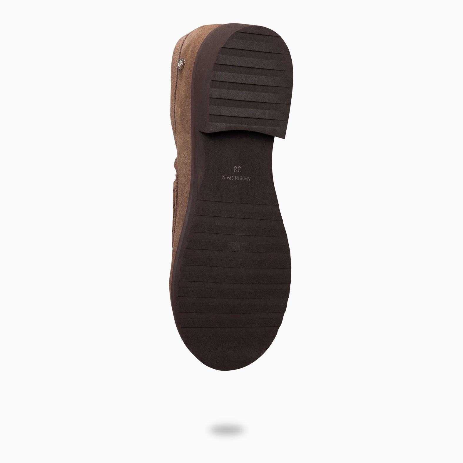 HARVARD - Mocasines planos de piel TAUPE - miMaO ®