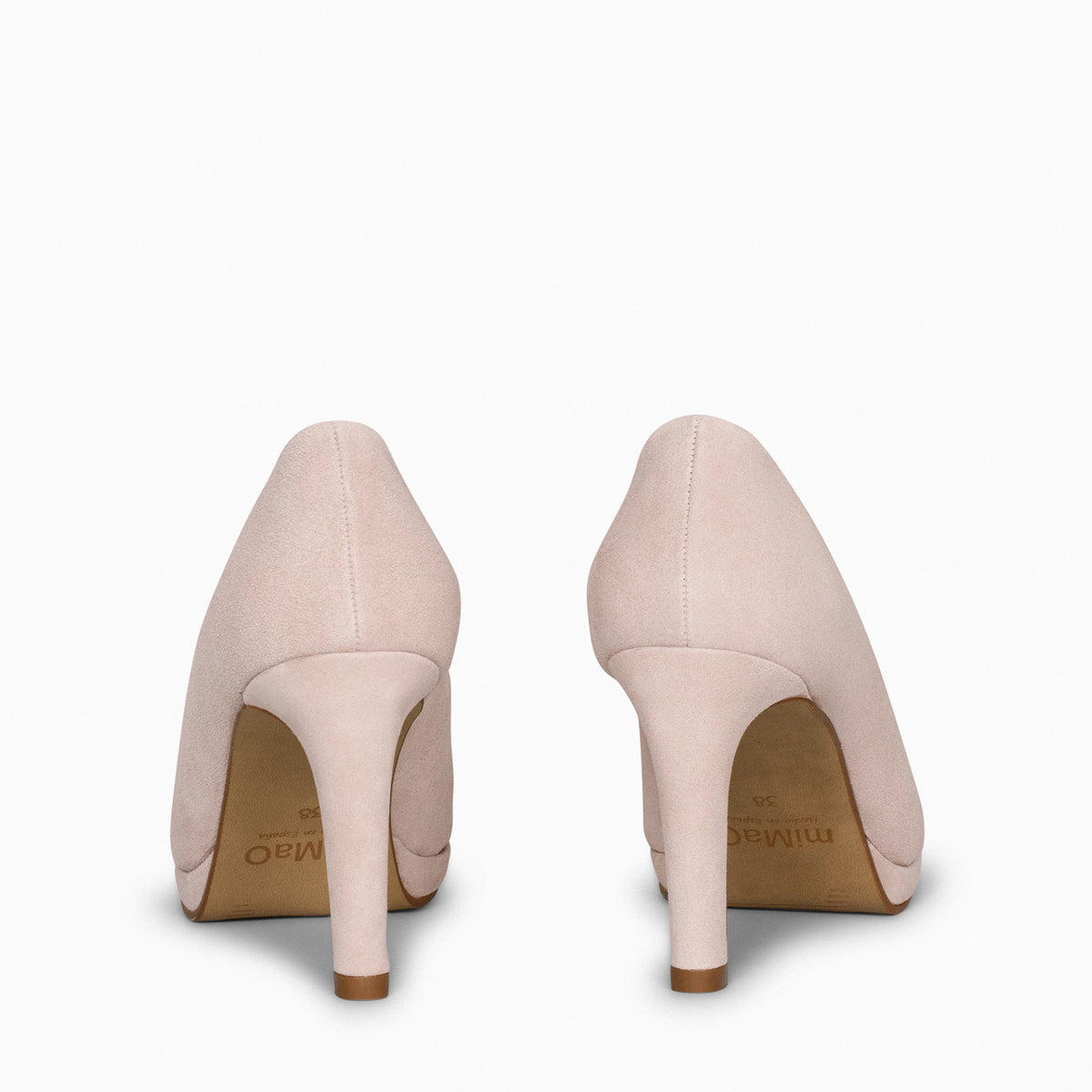 PLATFORM – NUDE high heels with platform