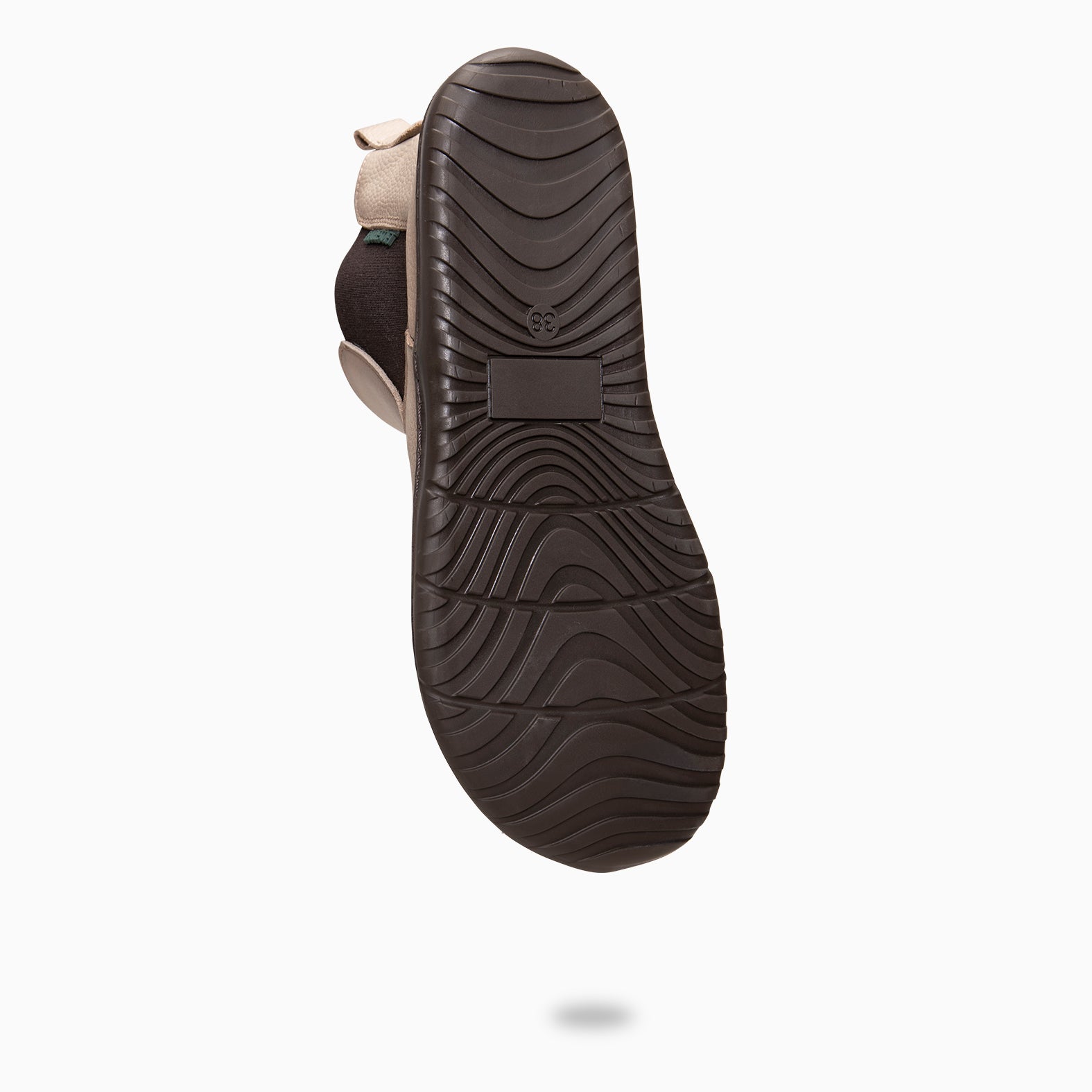 SAND -Botines tipo barefoot con elástico TAUPE