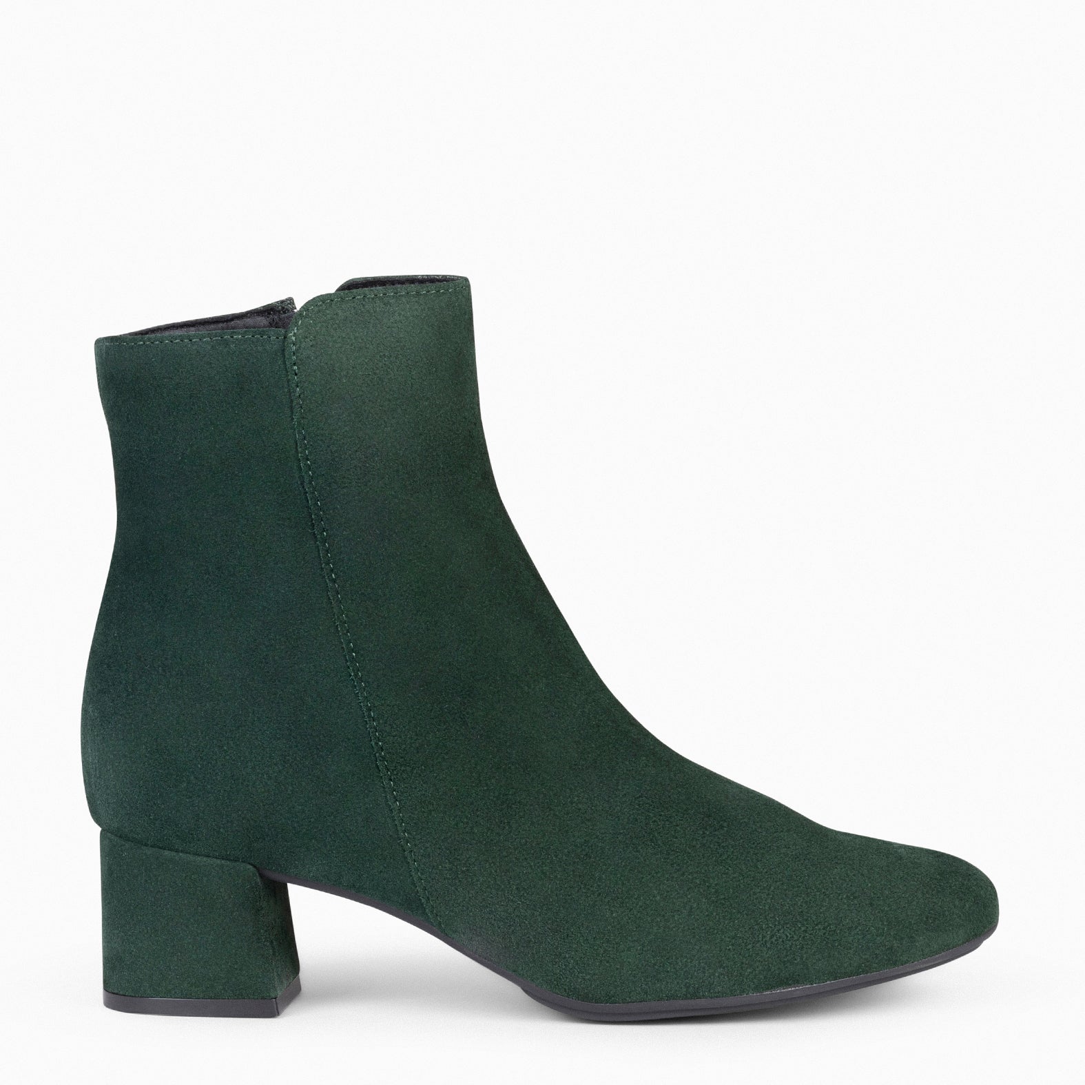 MAIA – GREEN Women Suede Booties