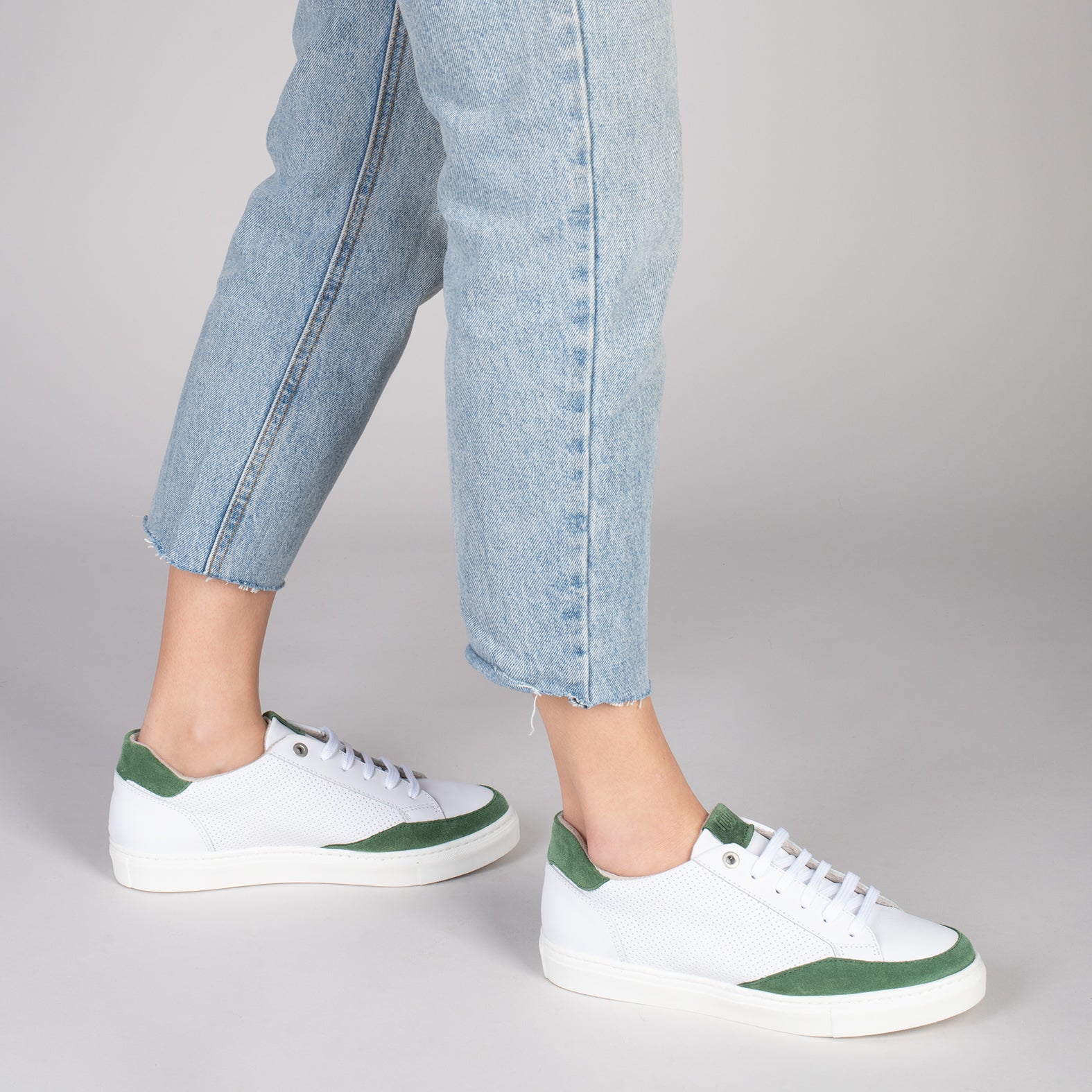 SNEAKER MIL PUNTOS – Zapatillas casual para mujer VERDE