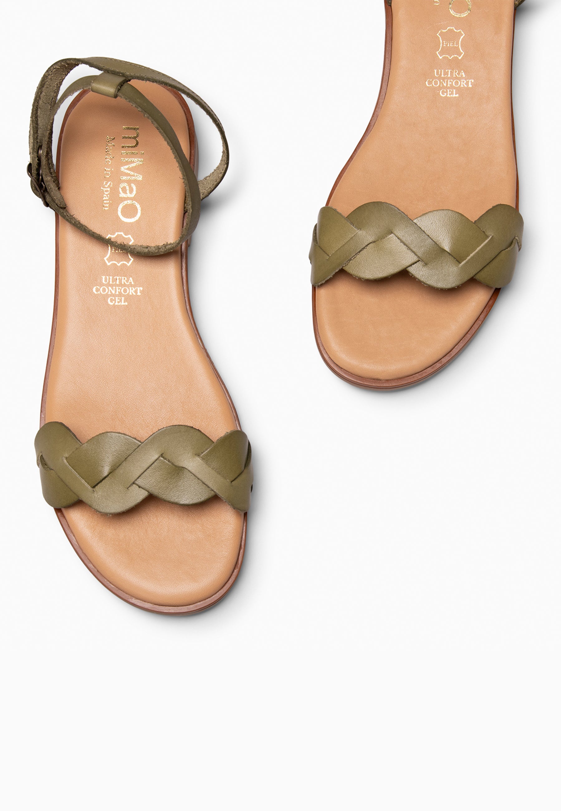 ARECA - KAKHI WOMEN'S FLAT SANDALS