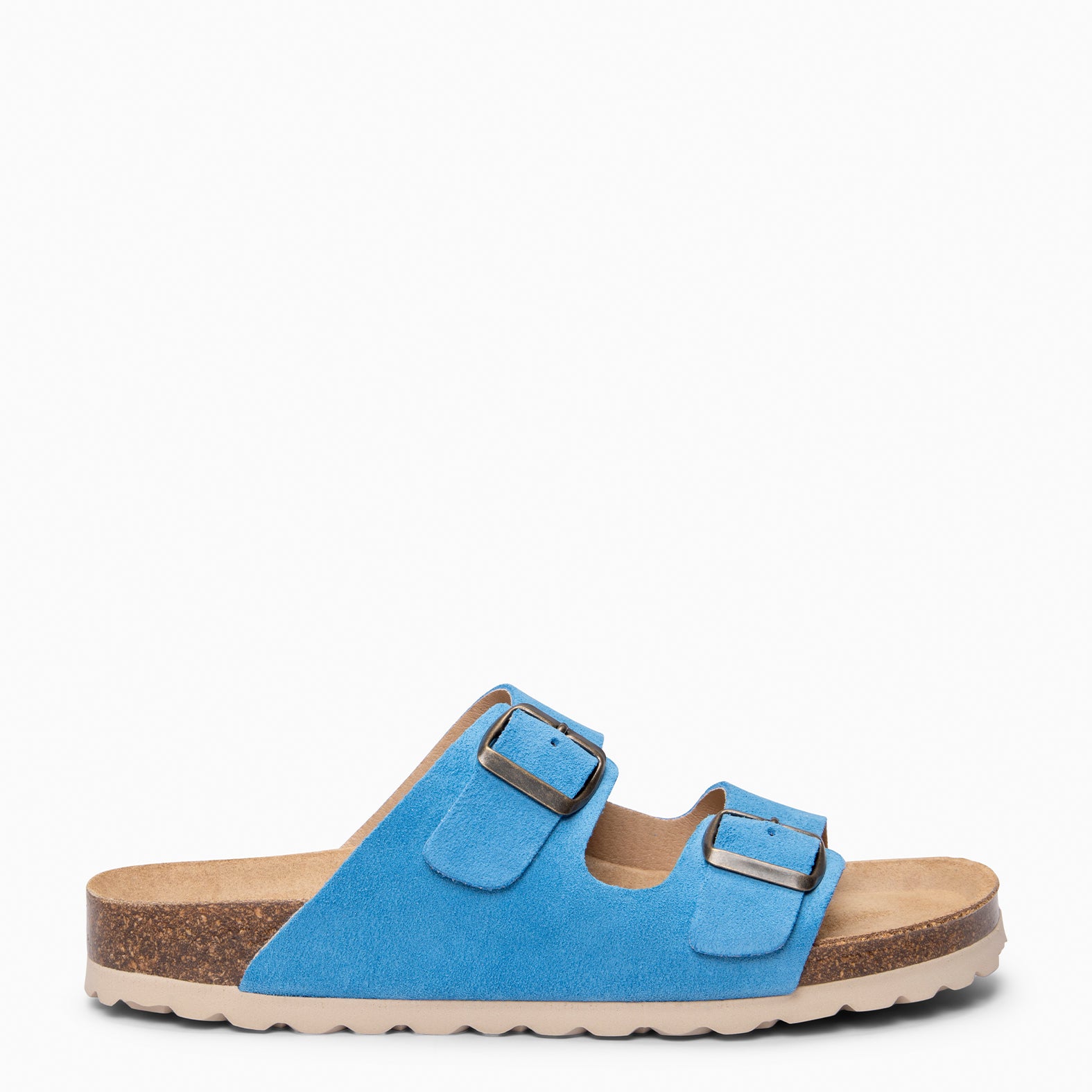 BORA - Sandalia tipo chancla AZUL - miMaO ®