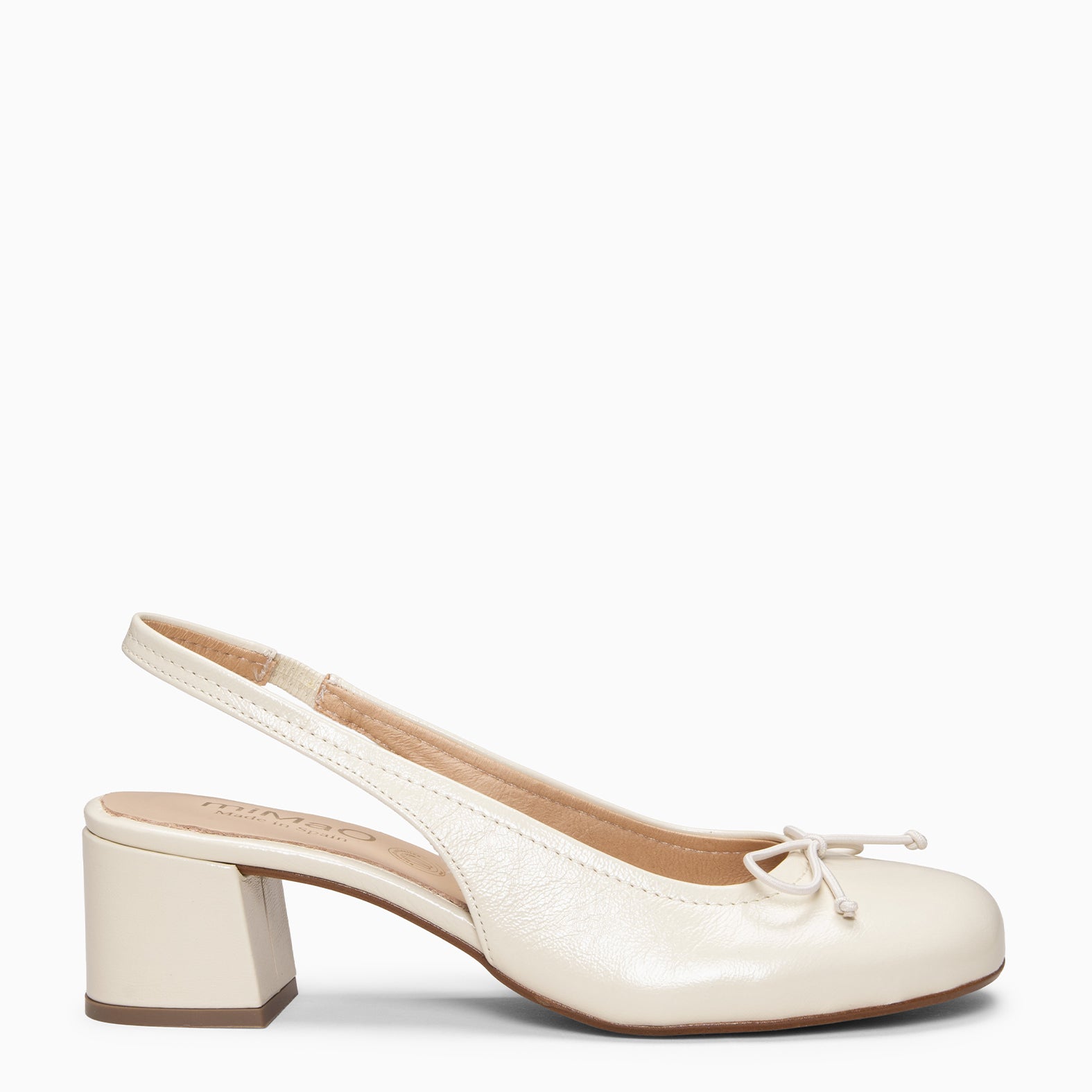 DOROTHY - Zapatos de tacón destalonado Baresoft BEIGE - miMaO ®