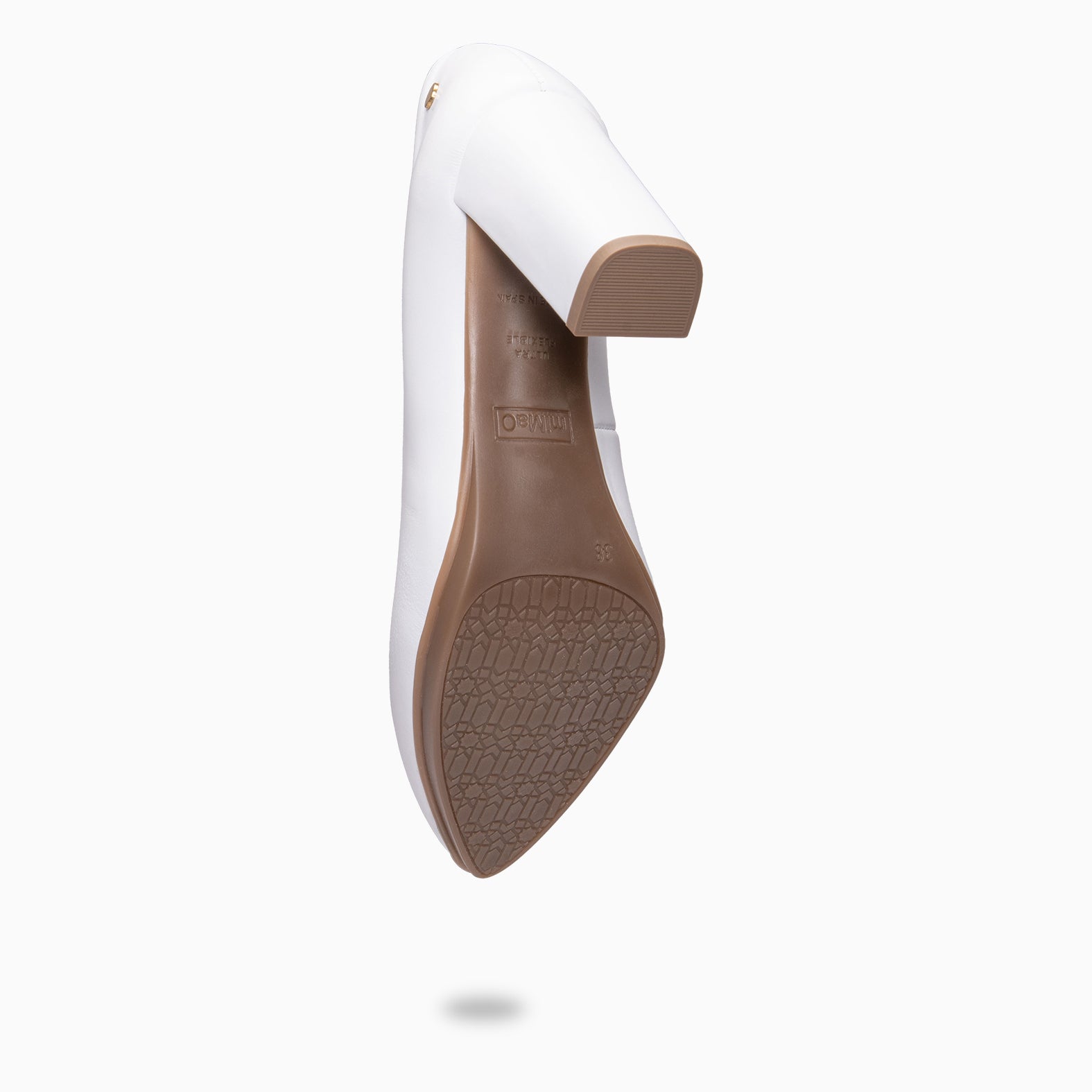 URBAN SALÓN - Zapatos de tacón alto de napa BLANCO