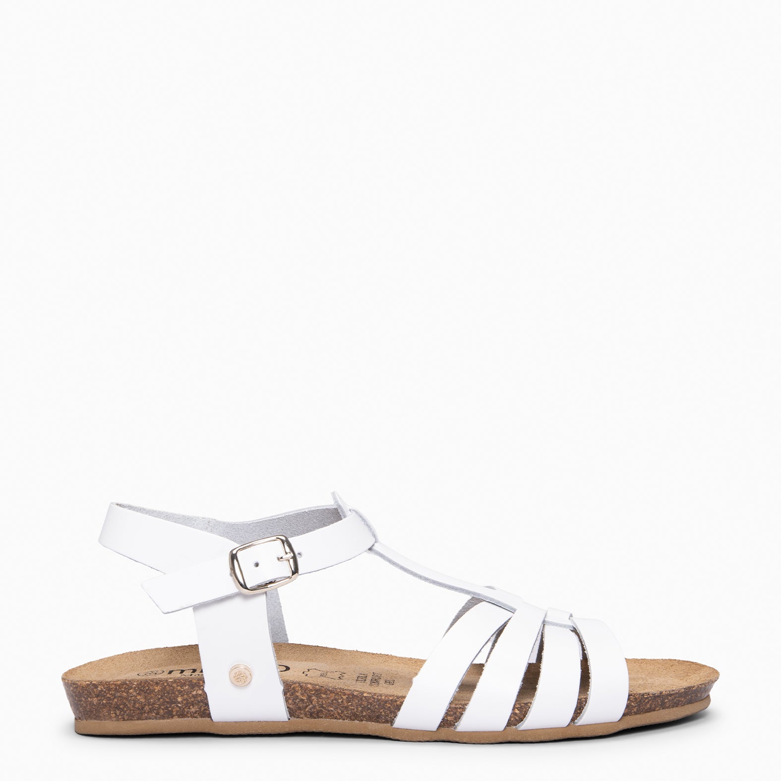 DITA - WHITE Bio strappy sandals