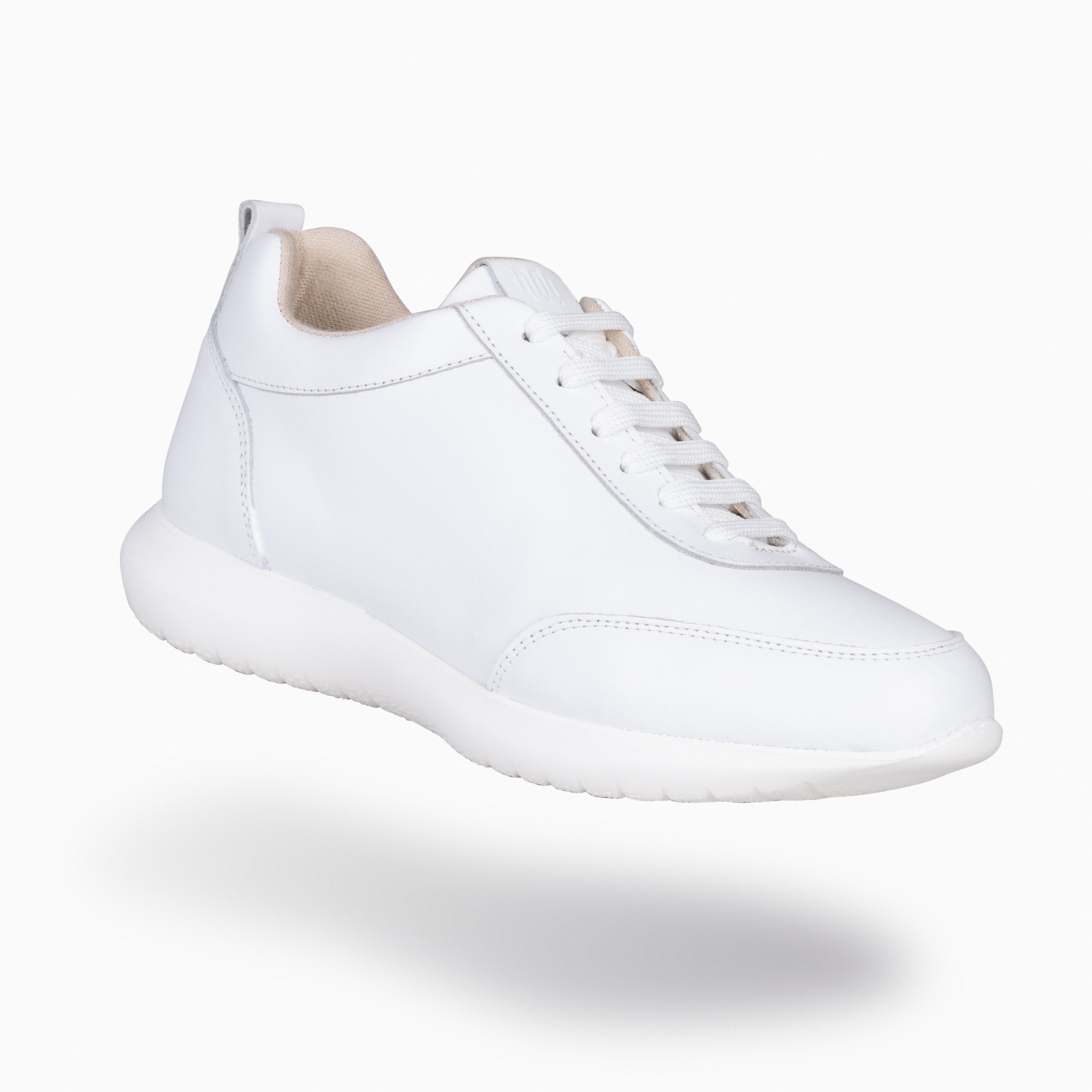 VENICE - Zapatillas de Napa con Plantilla Extraíble BLANCO