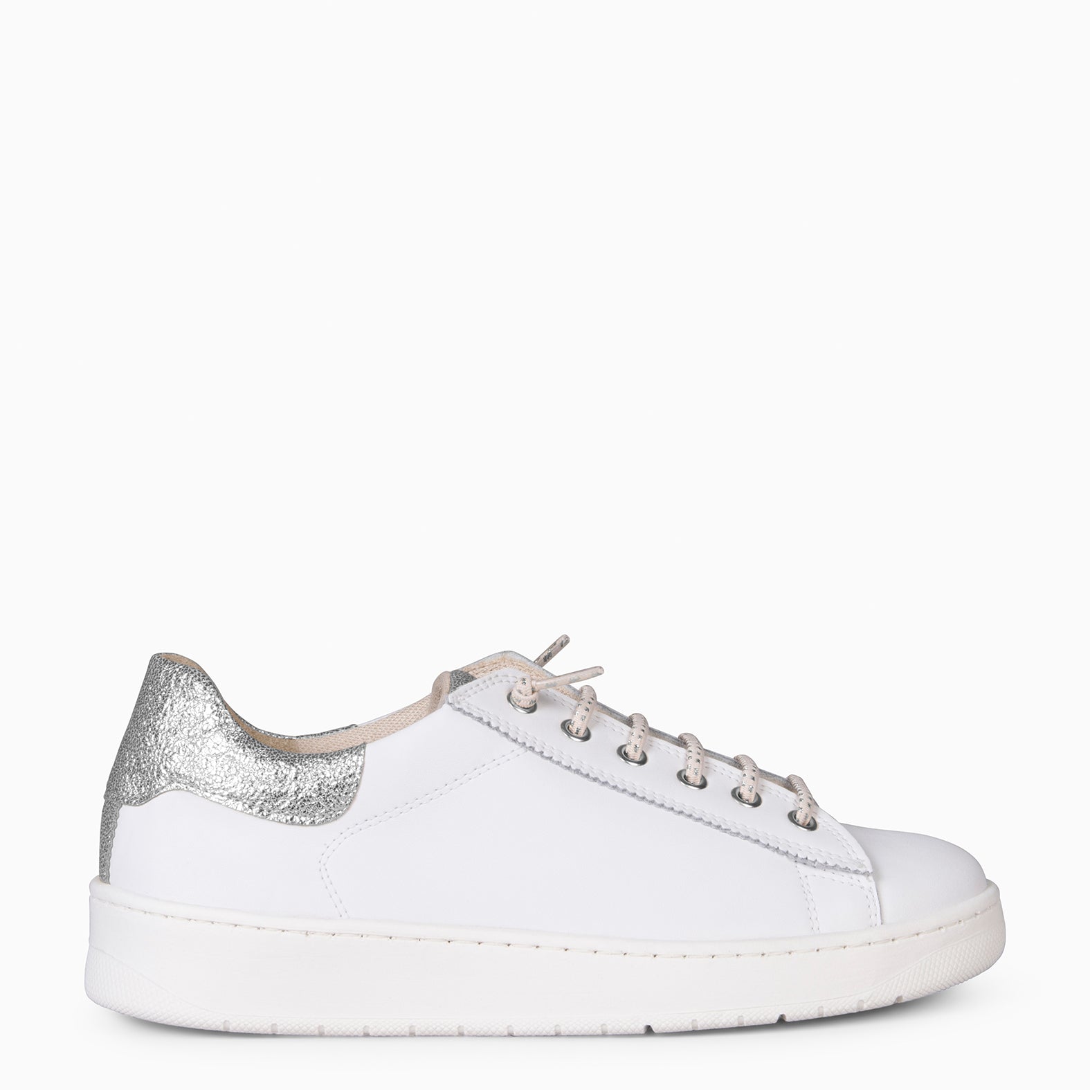 NANTES - Zapatillas Elegantes PLATA BLANCO