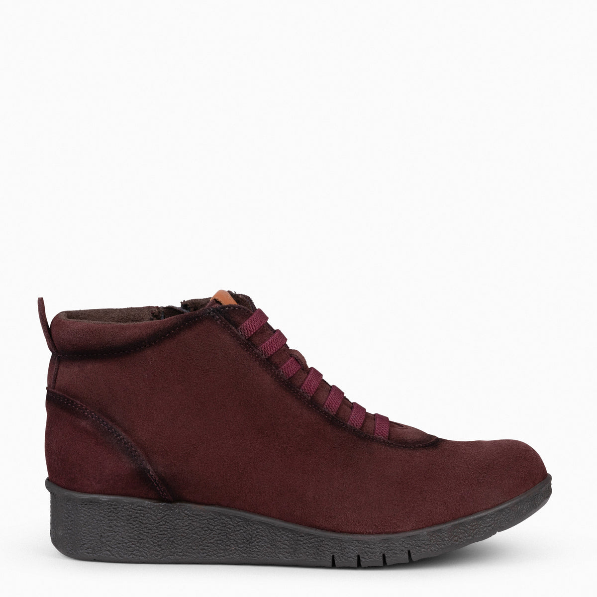 FLEXY - Zapatillas abotinadas BURDEOS