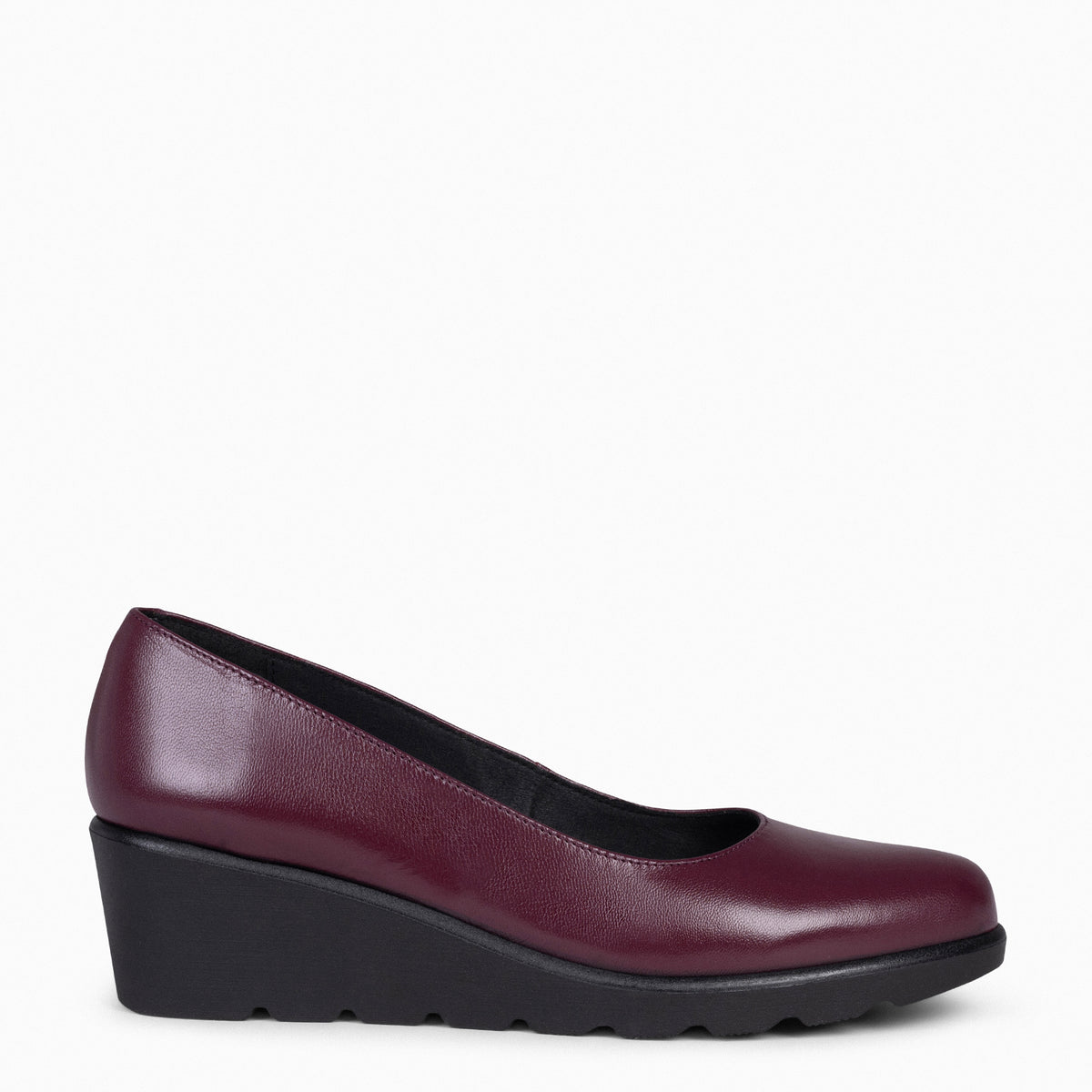 IRIS - Zapatos de salón con cuña BURDEOS