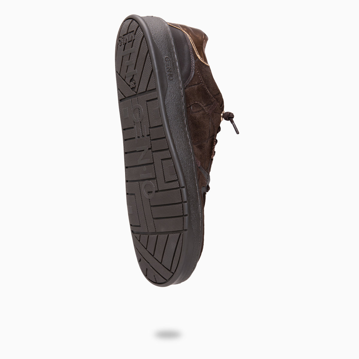 GEN-IO – Bruin metallic Baresoft sneakers