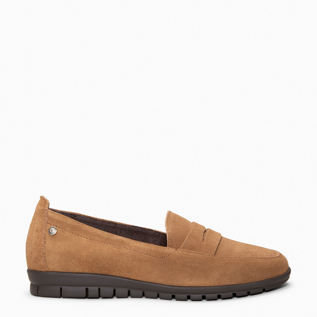 360 – TAUPE moccasins with mask