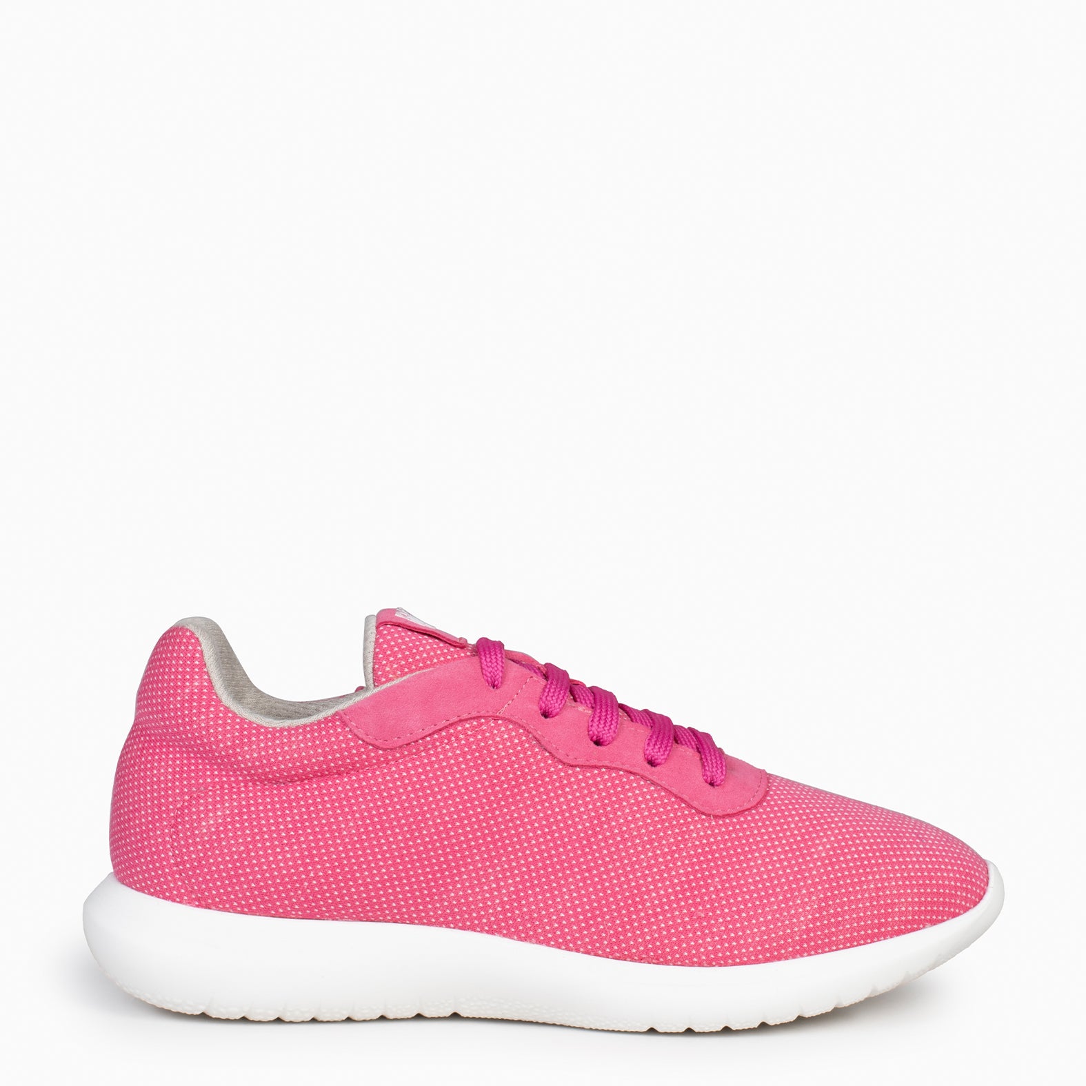 YOGA – Zapatillas deportivas de lana merino FUCSIA