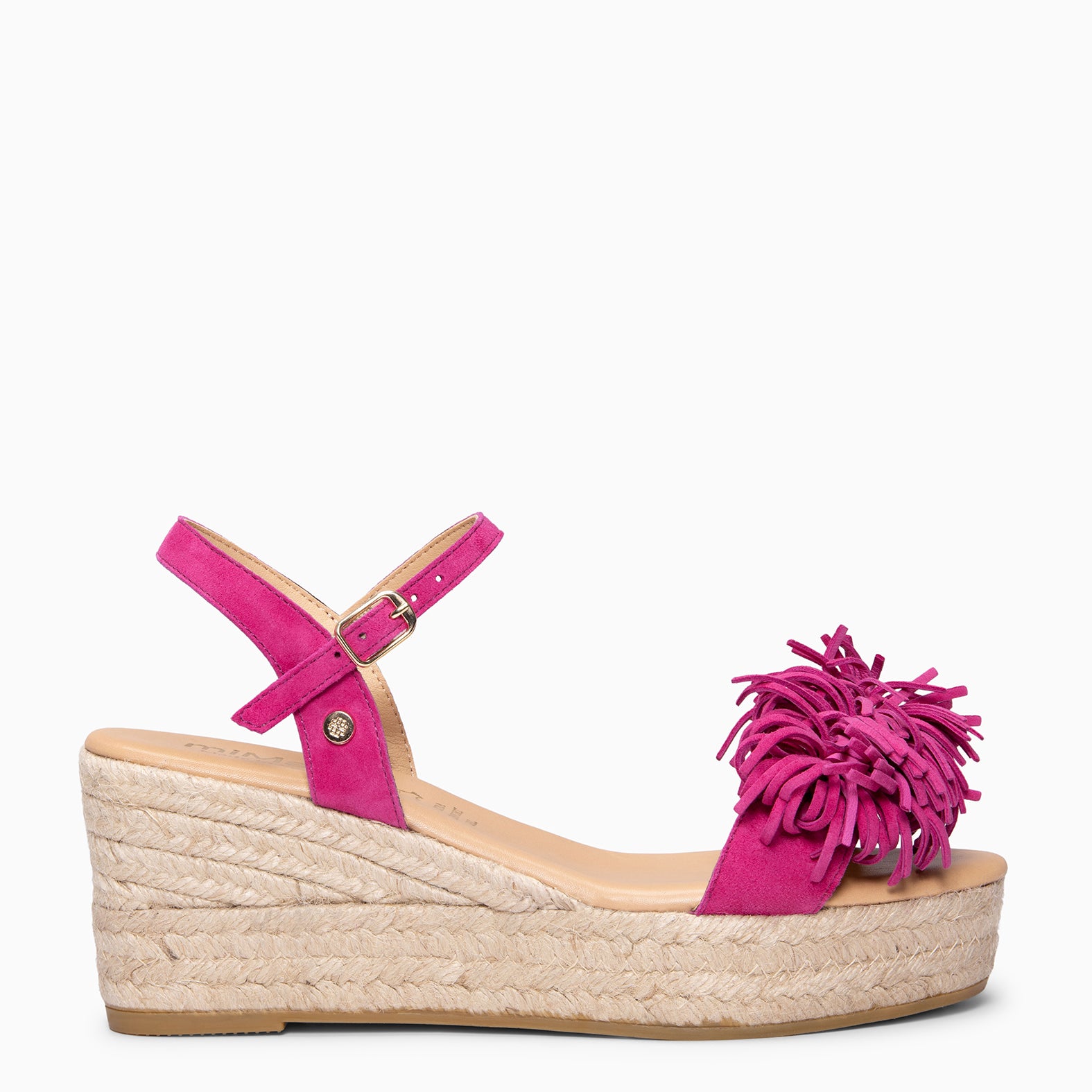CELESTE - FUCHIA Espadrille wedge