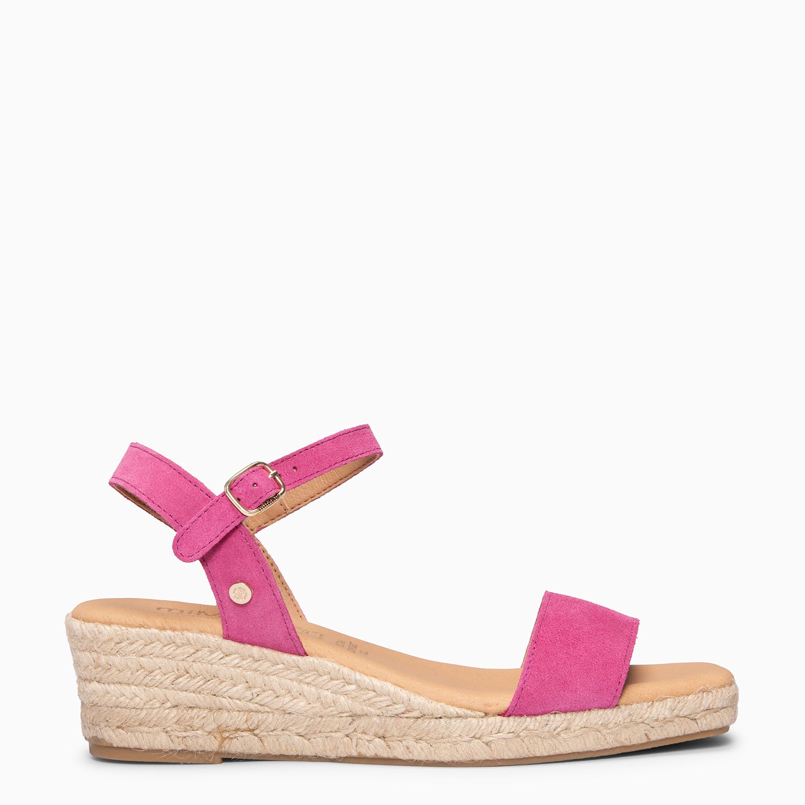 JEREZ - Sandalias de Esparto FUCSIA