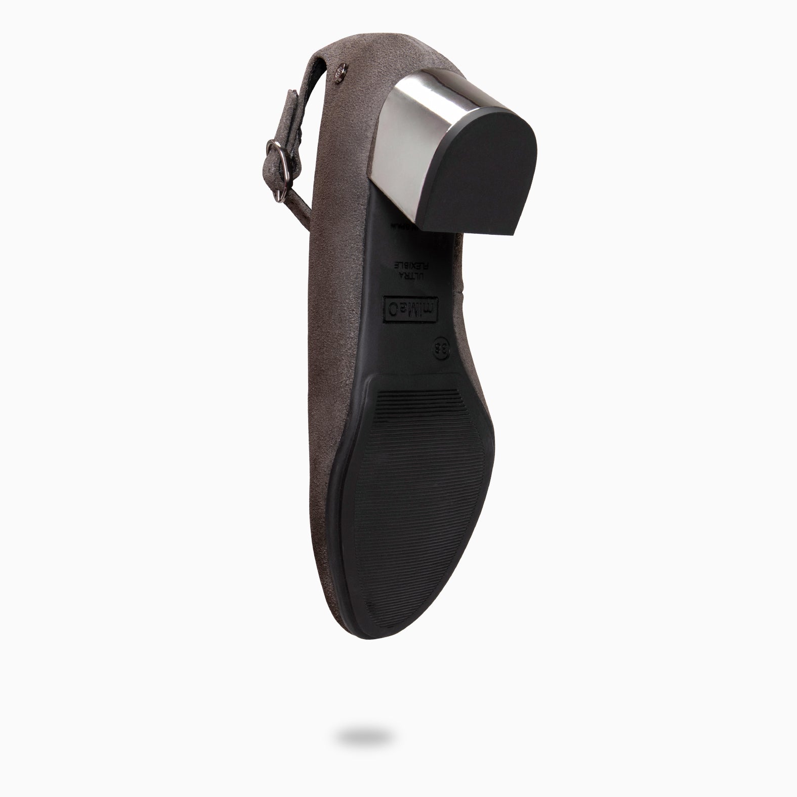 URBAN STAR - GREY mid heel shoe