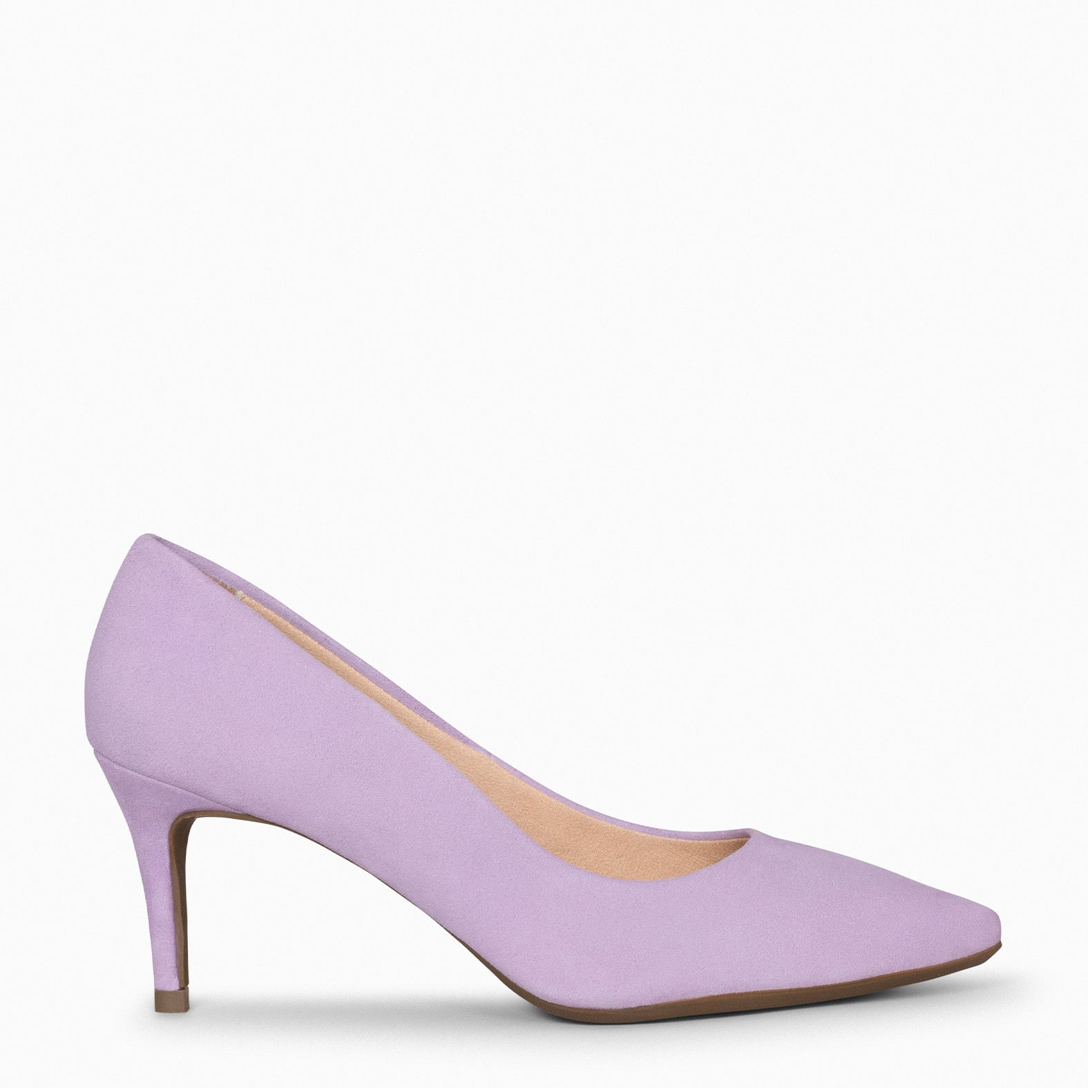 STILETTO - LILAC SUEDE LEATHER STILETTOS