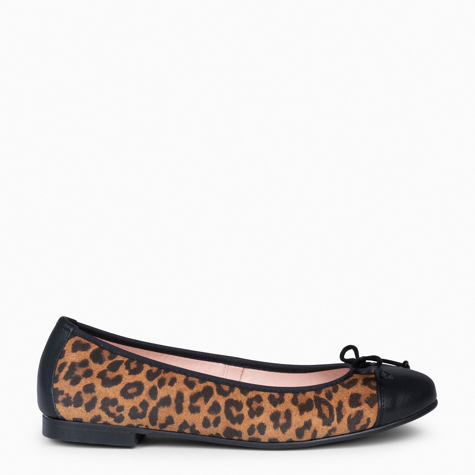 NICOLLE – Bailarina plana con puntera LEOPARDO