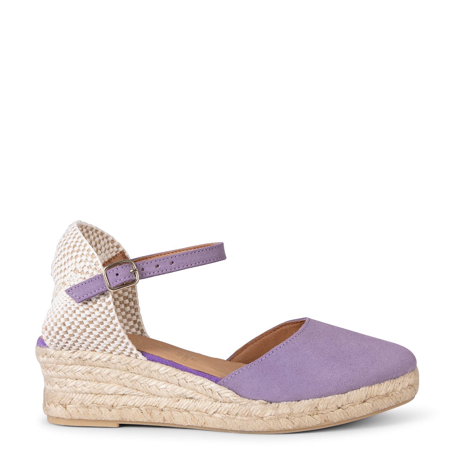FORNELLS - LILAC WEDGE ESPADRILLES