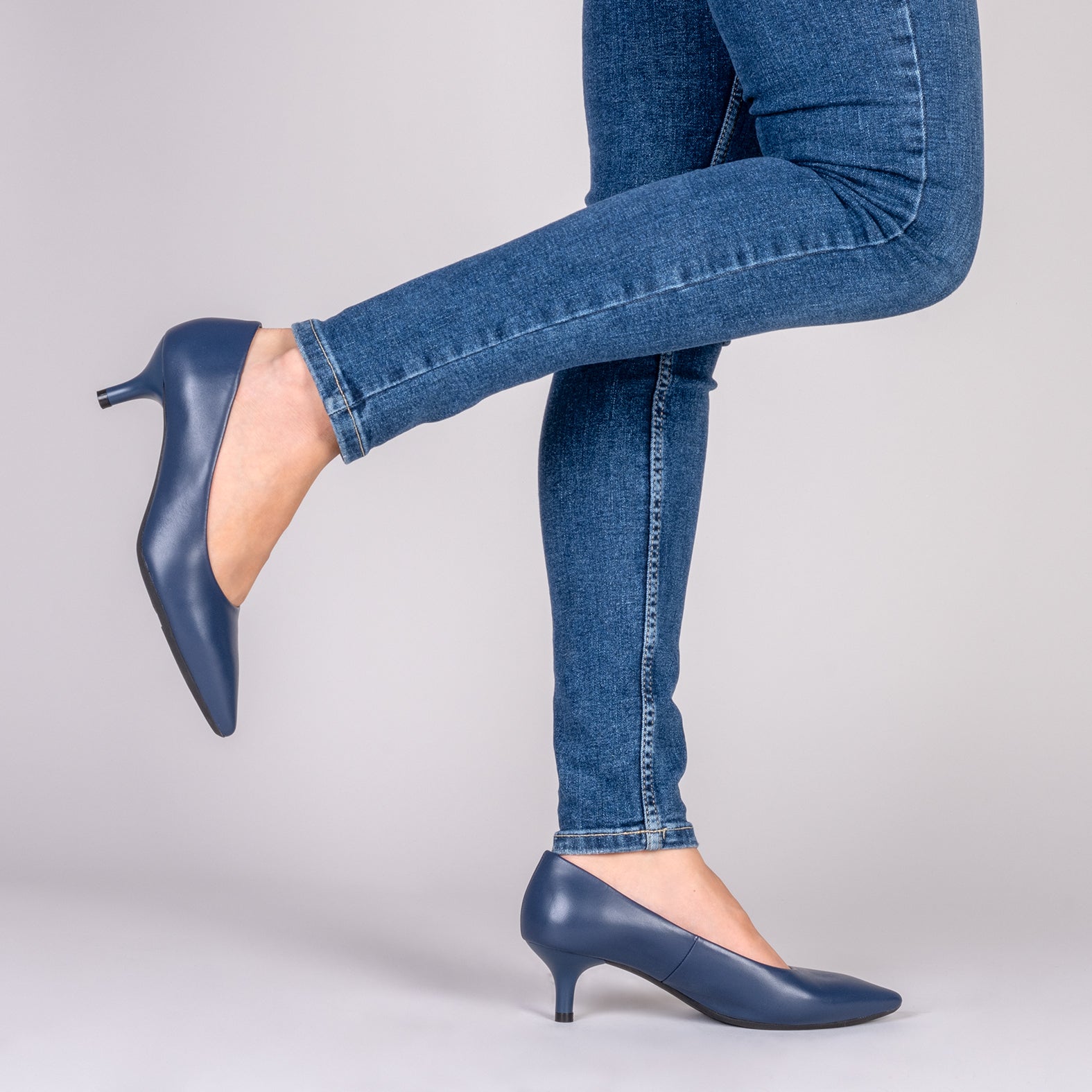 URBAN KITTEN - Zapatos con tacón de chupete MARINO