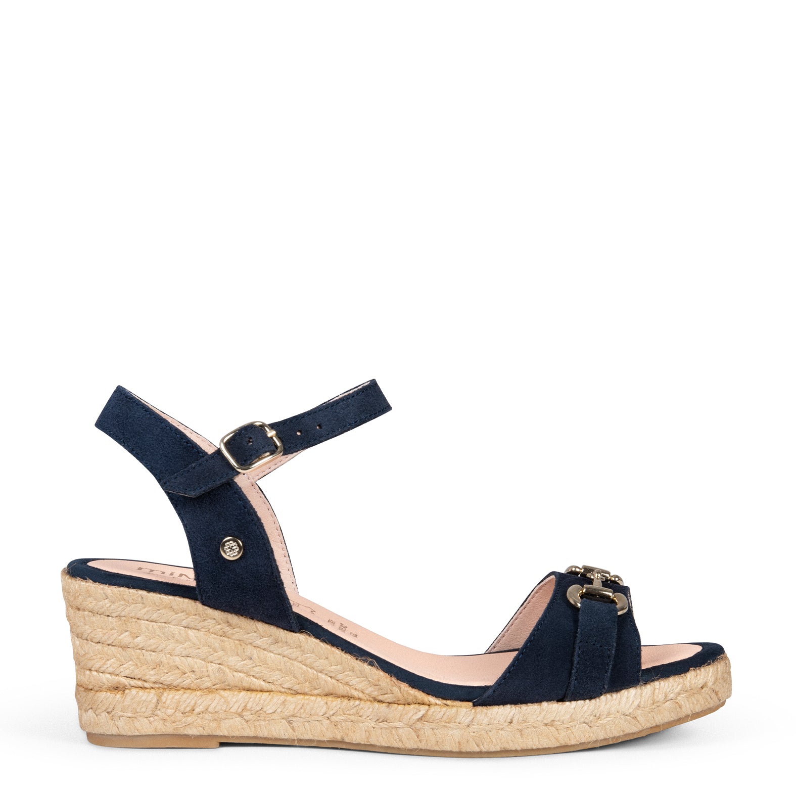 VERONA – Espadrilles en daim BLEU MARINE
