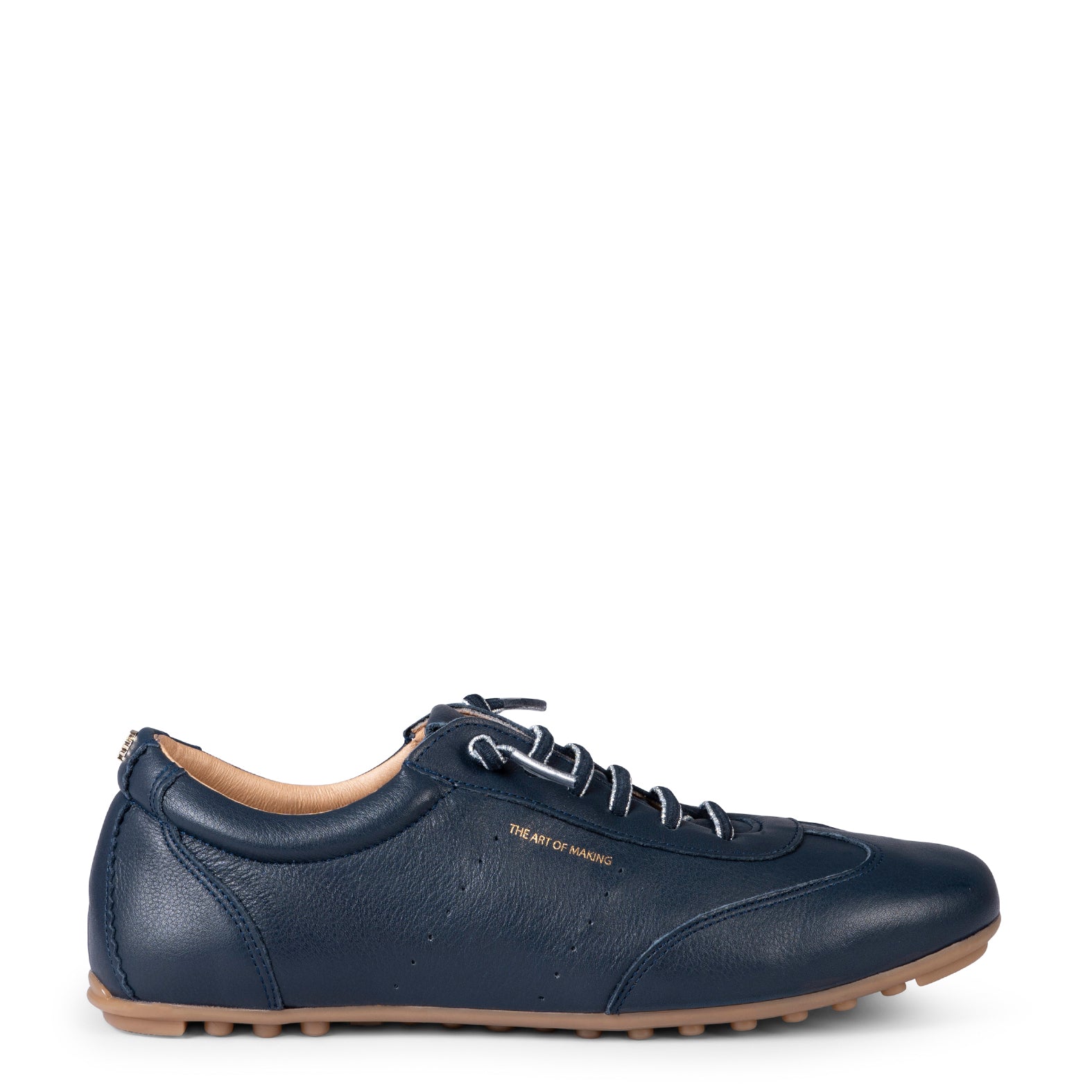DUBLIN - NAVY WOMEN'S SNEAKERS IN NAPPA LEATHER