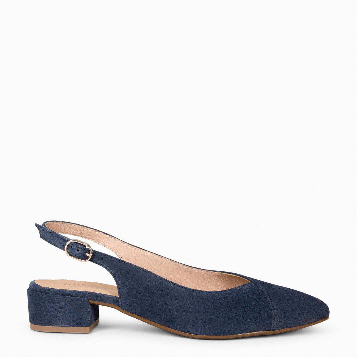 MARTINA - NAVY SLING-BACK