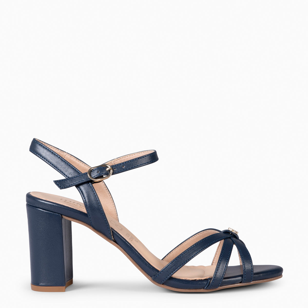 Lot De 2 Paires D'escarpins Sabots à Talons Hauts - Noir Et Bleu Marine, Taille 40, En Daim - Occasion En Très Bon état